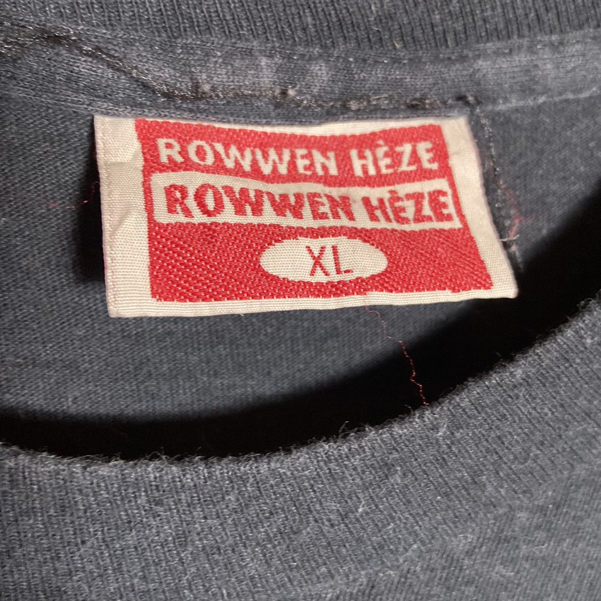 Band Tees × Vintage Vintage 90s Rowwen Heze Station America Tour Band Tee Size US XL / EU 56 / 4 - 8 Thumbnail