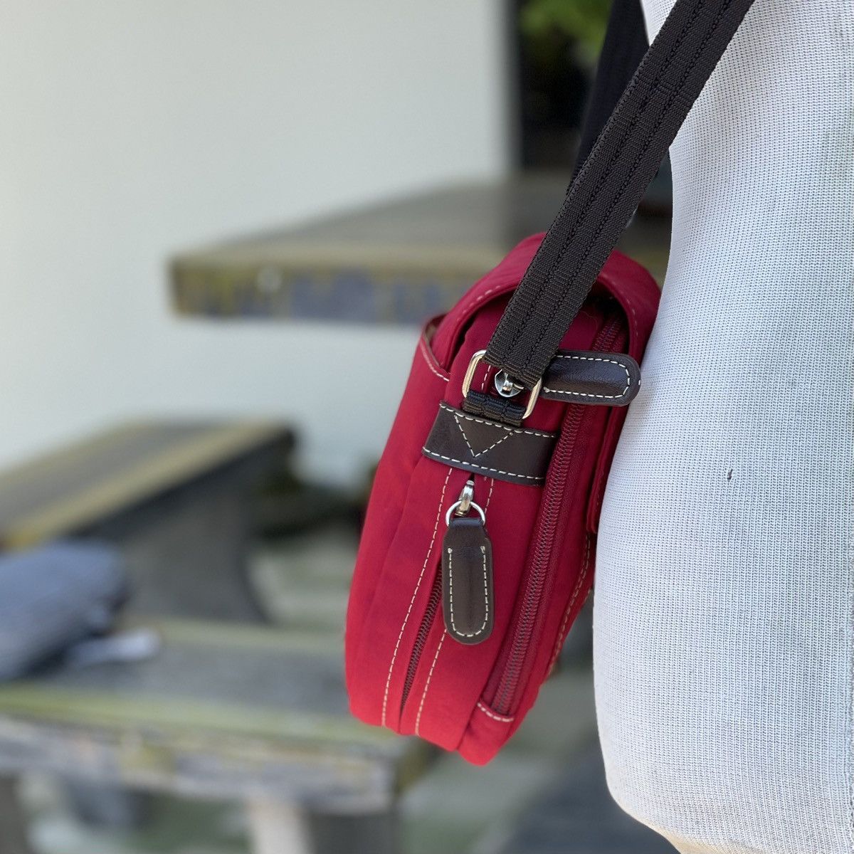 Designer × Japanese Brand Multi-Pocket Small Crossbody Nicoletta Moretti Size ONE SIZE - 4 Thumbnail