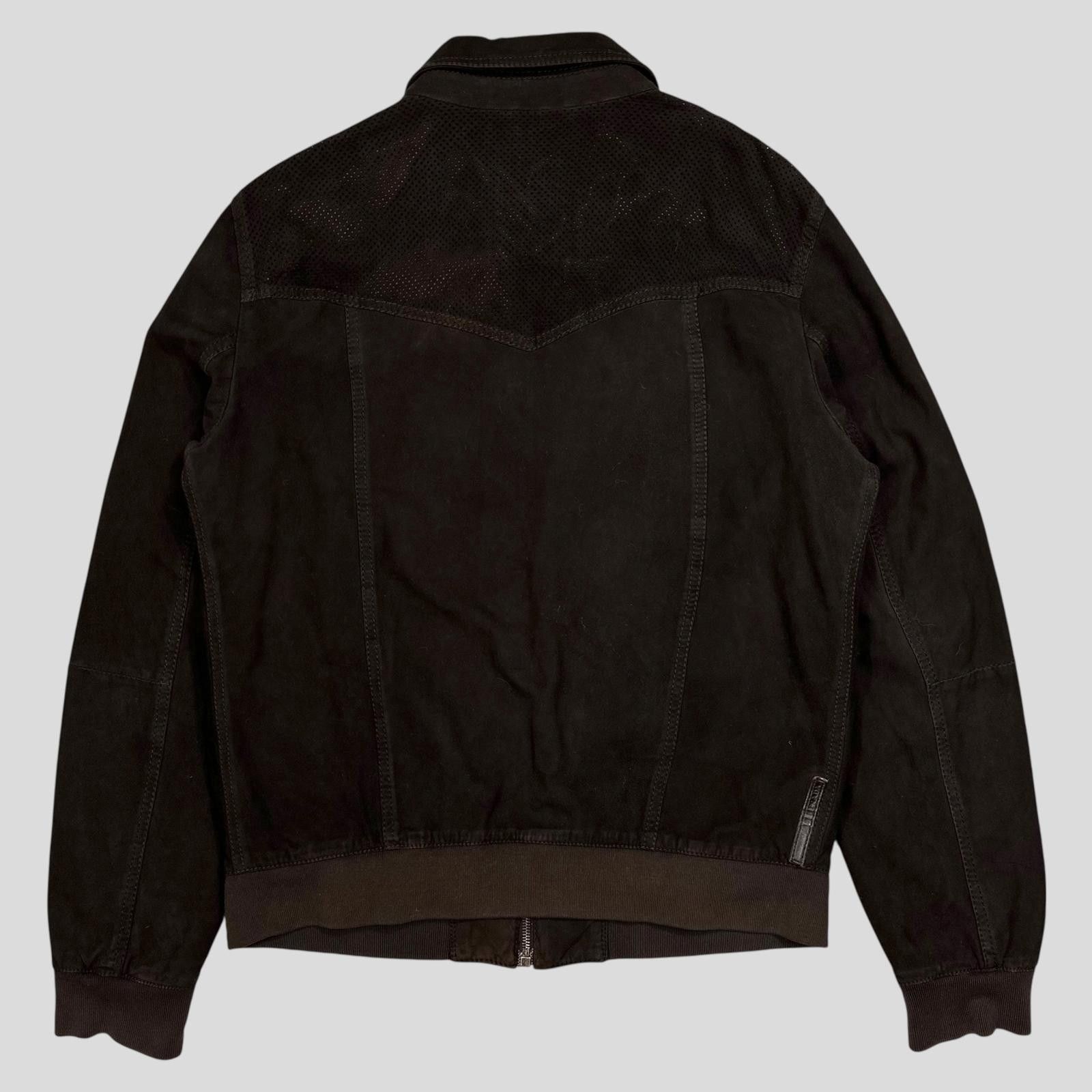 Prada Prada Sport 2006 Leather Suede Perforated Western Jacket - M Size US M / EU 48-50 / 2 - 5 Thumbnail