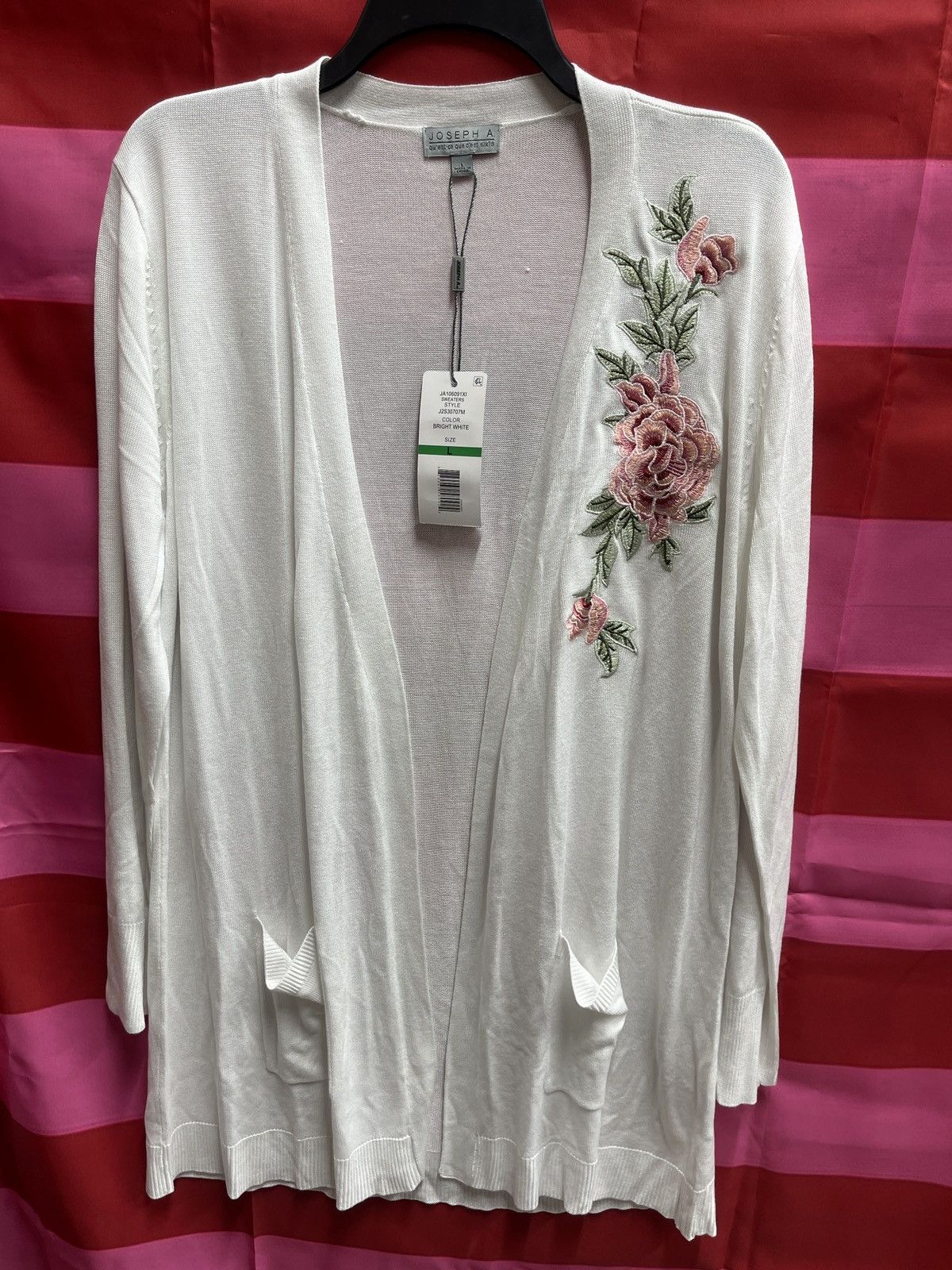Other Joseph A. Cardigan sweater L Bright white Size L / US 10 / IT 46 - 1 Thumbnail