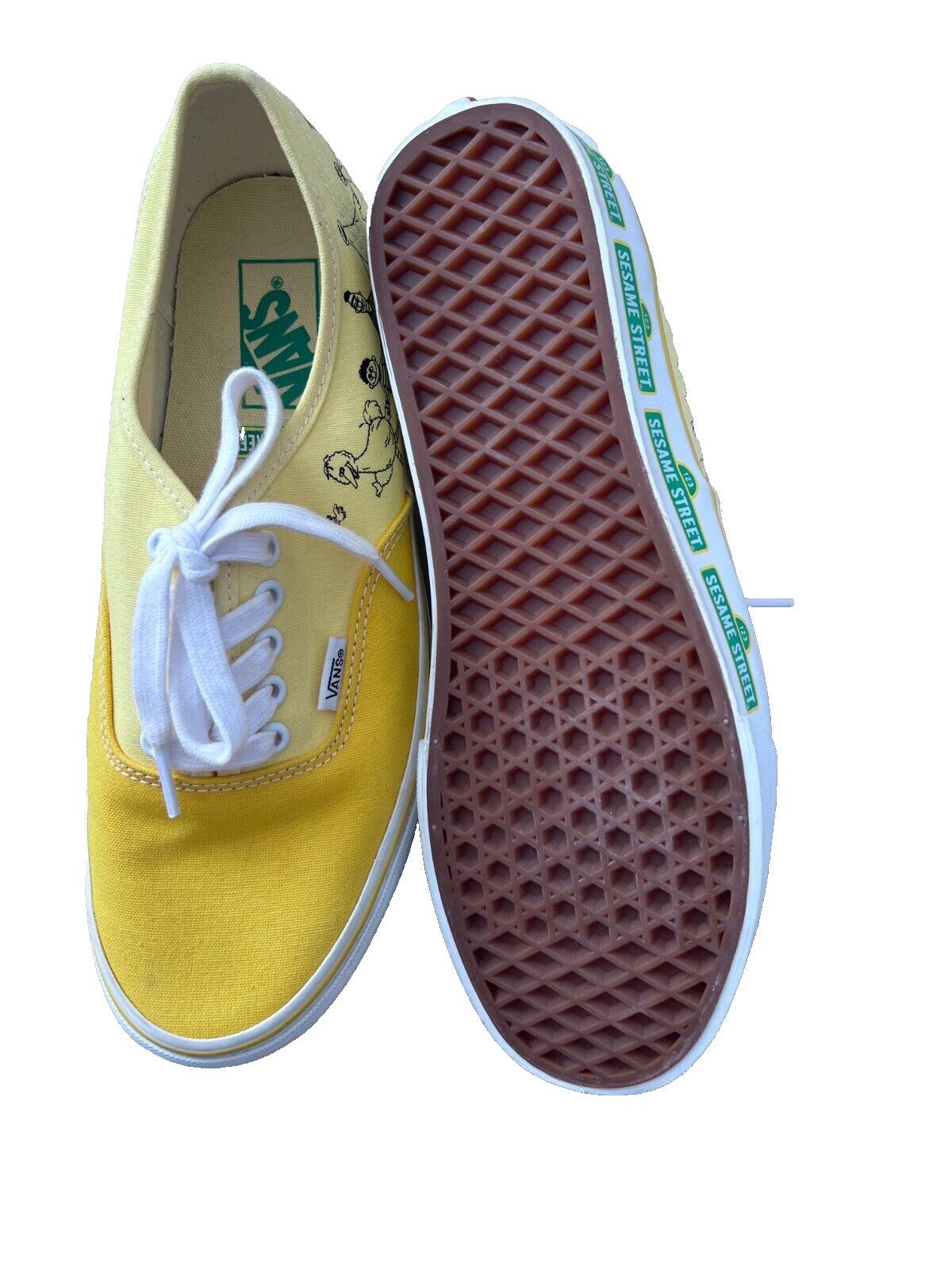 Vans Vans X Sesame Street Shoes Yellow Men's 8.5 / Women 10 Size US 8.5 / EU 41-42 - 4 Thumbnail
