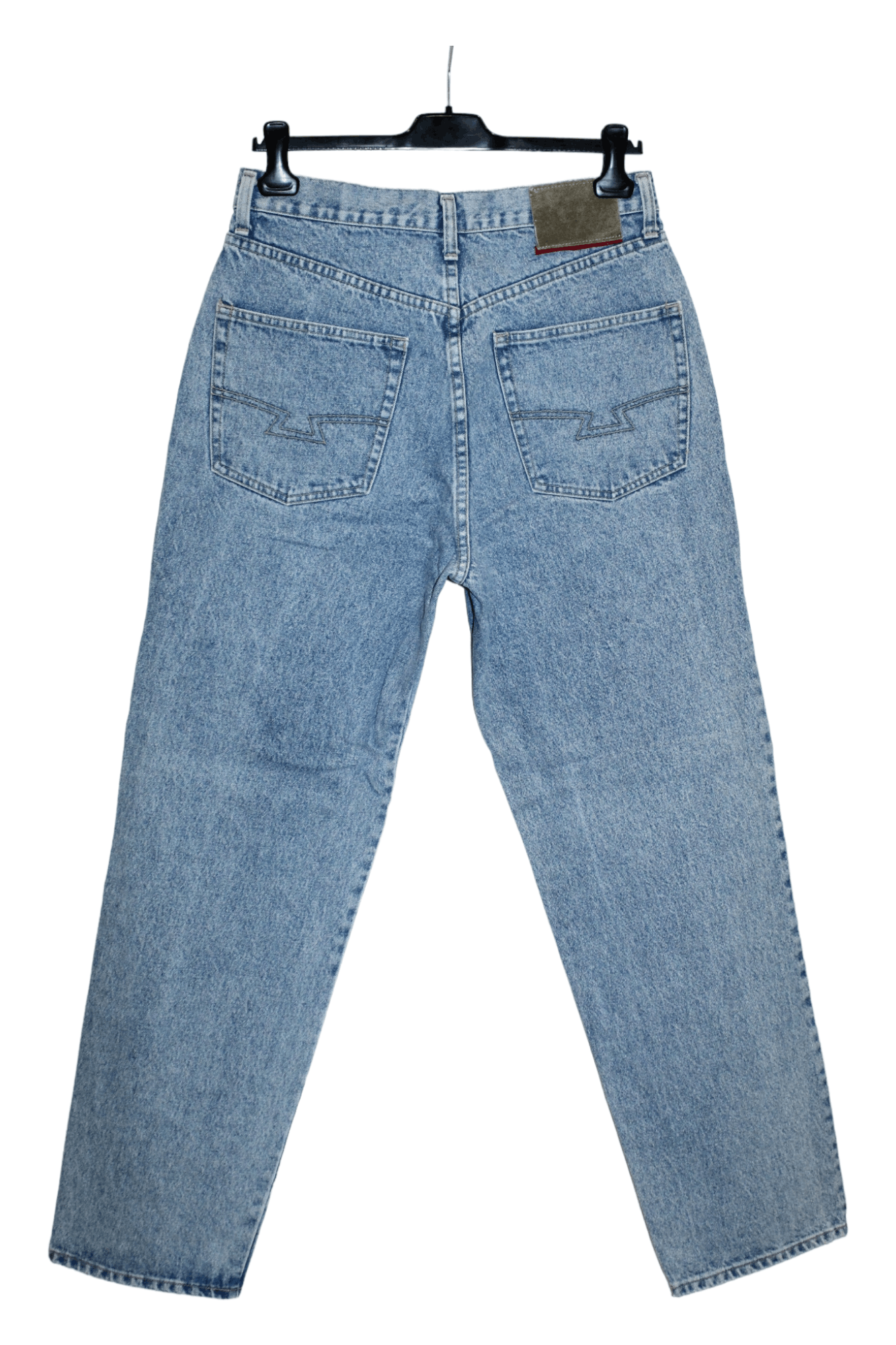 Japanese Brand Rare🔥80's Hard Core essential taper stonewash baggy jeans Size US 33 - 5 Thumbnail