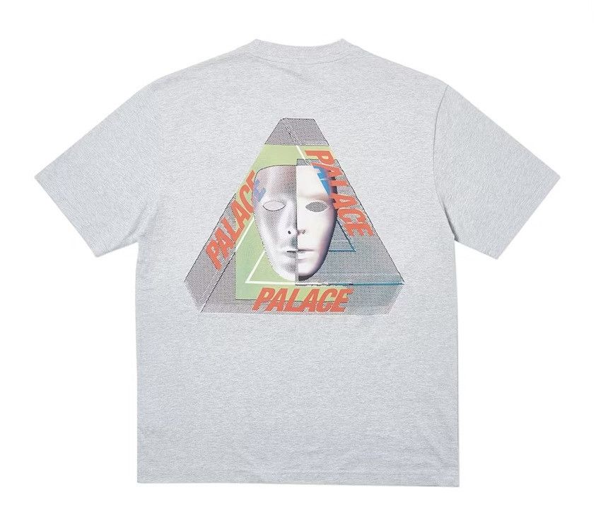 Palace Palace Tri-Bruy T-Shirt Grey XXL SS19 Size US XXL / EU 58 / 5 - 1 Thumbnail