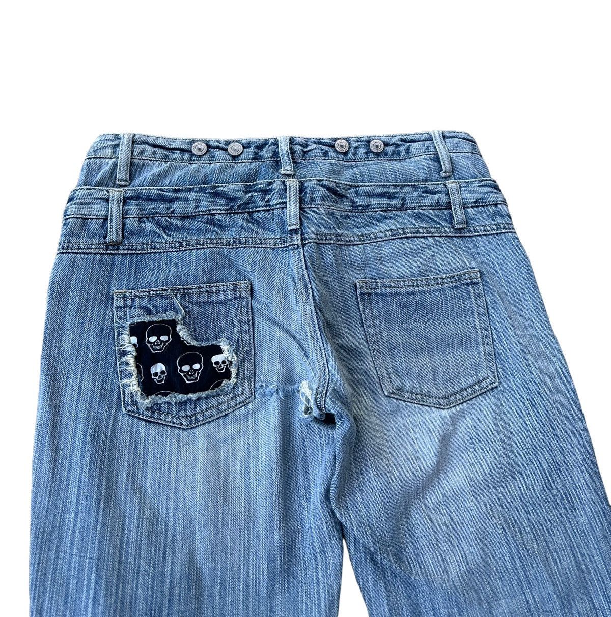 Japanese Brand double waist jeans Size US 32 / EU 48 - 8 Thumbnail