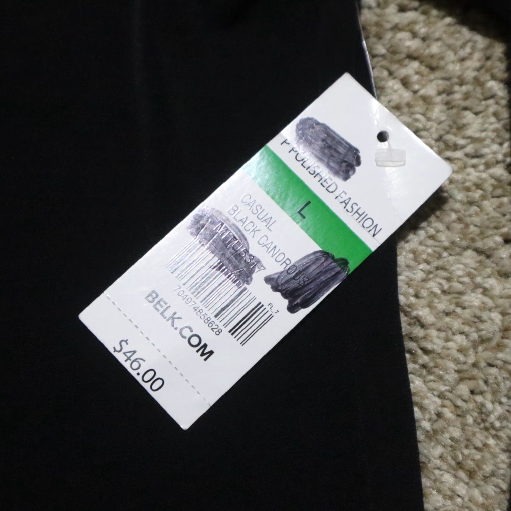 Vintage Kim Rogers Shirt Women L Black Stretch Short Sleeve Casual Size L Size L / US 10 / IT 46 - 4 Thumbnail