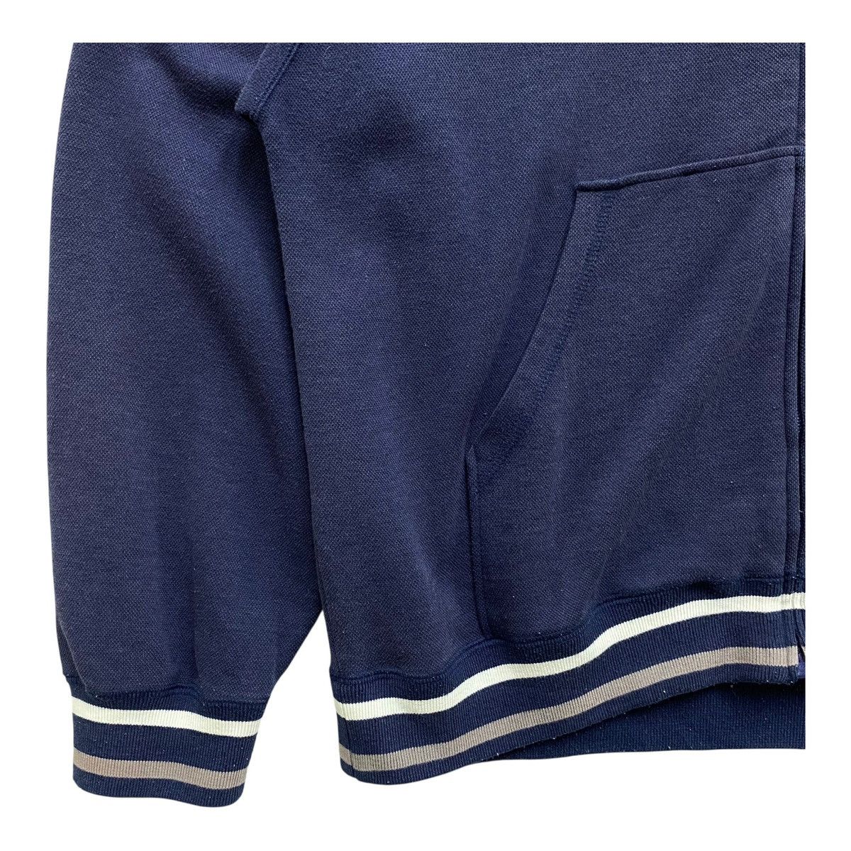 New York Yankees Vintage New York Yankees Full Zip Hoodie Light Cotton Large Size US L / EU 52-54 / 3 - 3 Thumbnail