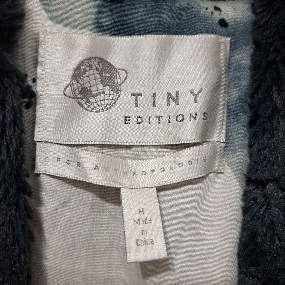 Anthropologie Tiny Edition For Anthropologie Faux Fur Open Front Jacket Me Size M / US 6-8 / IT 42-44 - 12 Thumbnail