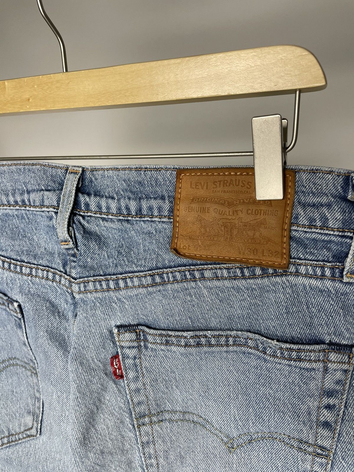 Levi's Levi’s 514 Vintage Light Blue Jeans Denim Pants Size US 30 / EU 46 - 4 Thumbnail