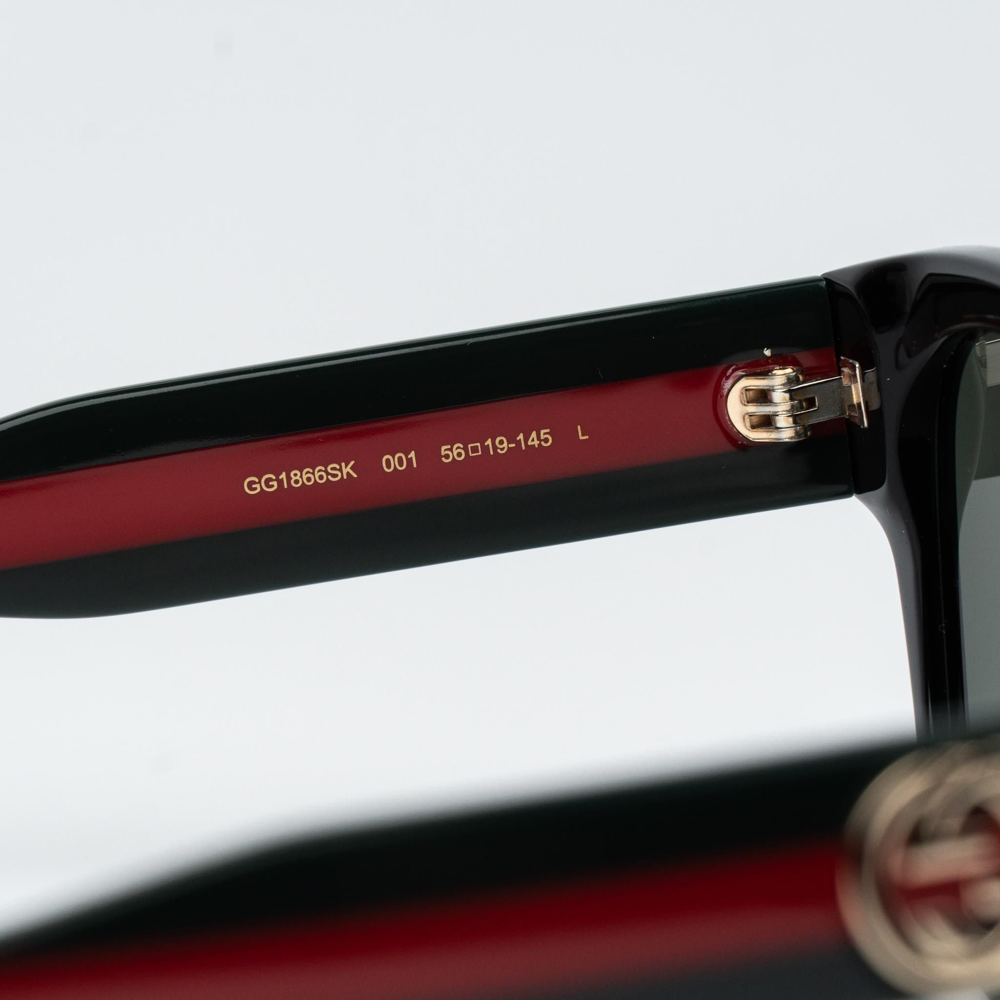 Gucci Gucci Women Sunglasses Butterfly GG1866SK 001 NEW AUTHENTIC Size ONE SIZE - 7 Thumbnail