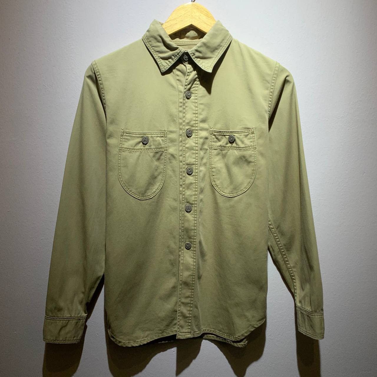 Kapital Kapital Vintage Ovul Pocket Khaki Buttons Up Shirts Size US XS / EU 42 / 0 - 1 Thumbnail