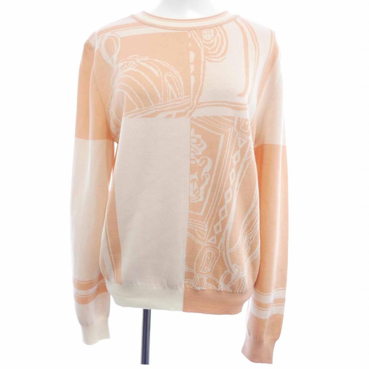 Hermes Hermes Hermès EN DESORDRE FINESSE BRIDE DE GALA Knitwear42 Cotton Tops DUTY FREE for USA Size ONE SIZE - 1 Thumbnail