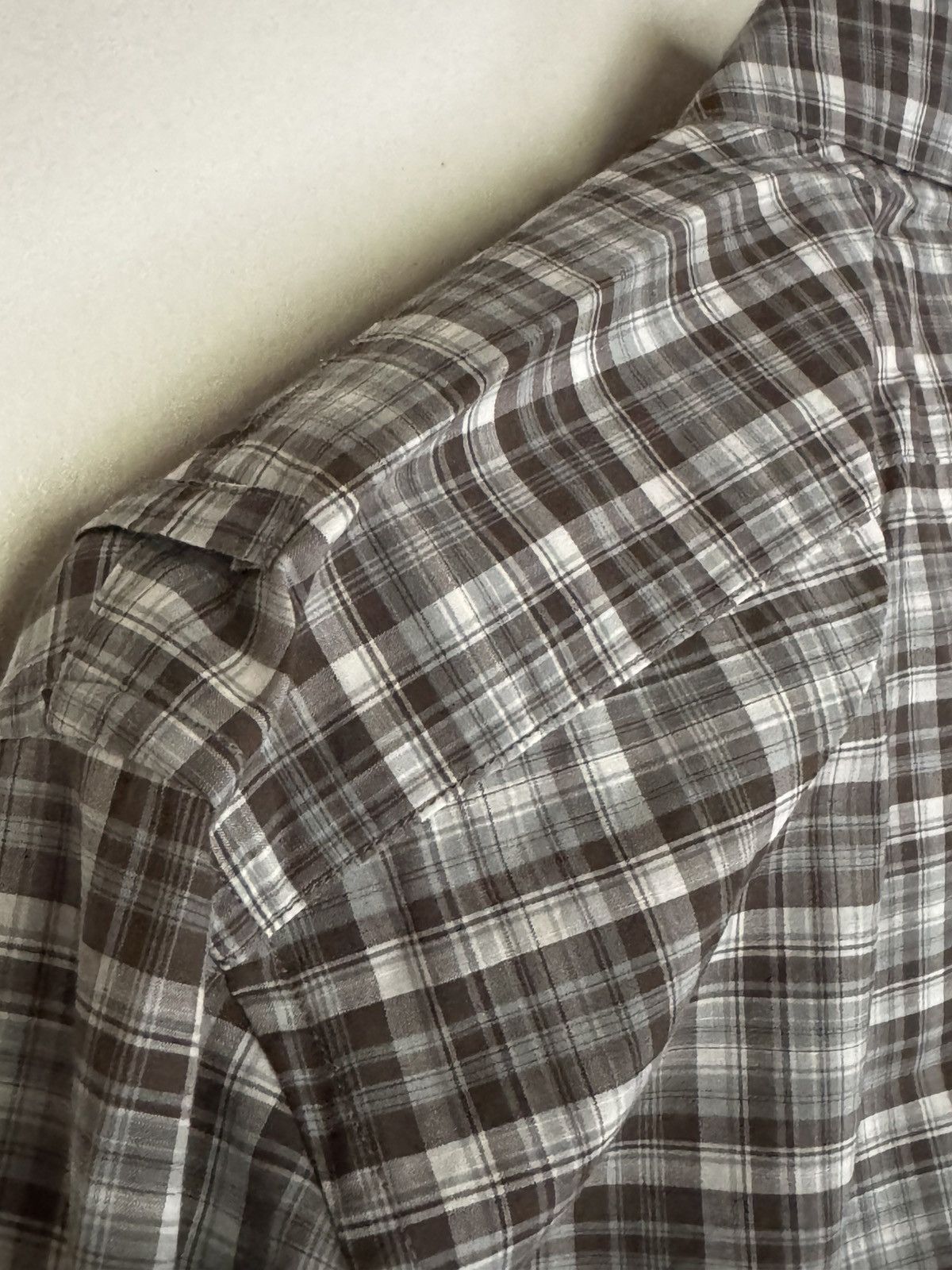 John Varvatos John Varvatos Plaid Button up Shirt Size US M / EU 48-50 / 2 - 7 Thumbnail