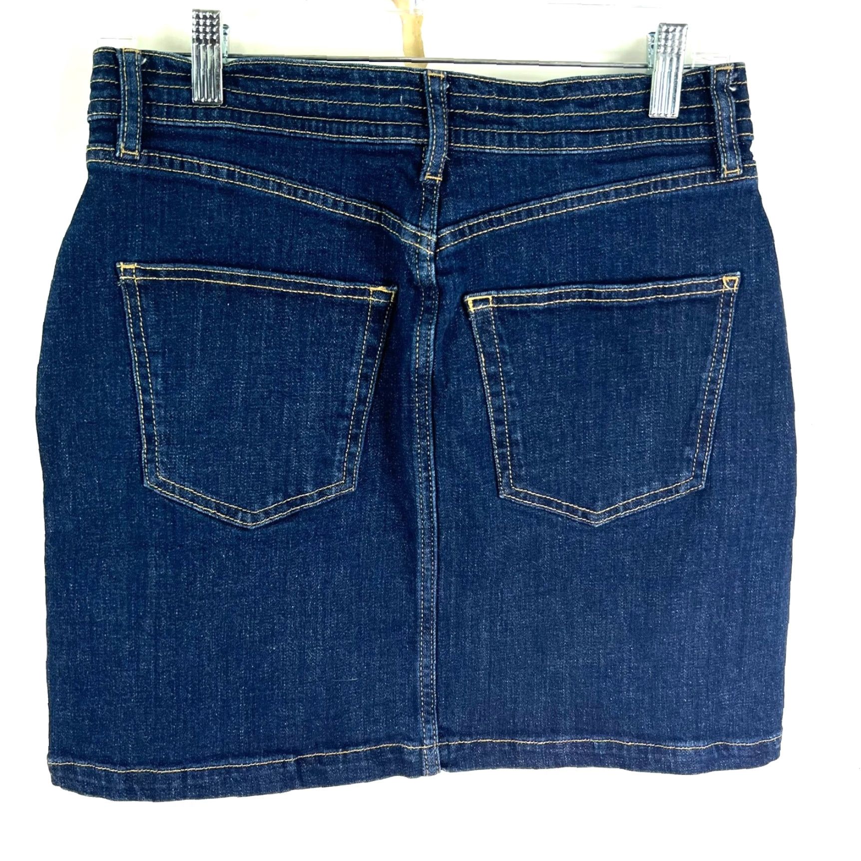 Vintage Pilcro Denim Zipper Pocket Mini Skirt Womens Size 6 Blue Size 28" / US 6 / IT 42 - 5 Thumbnail