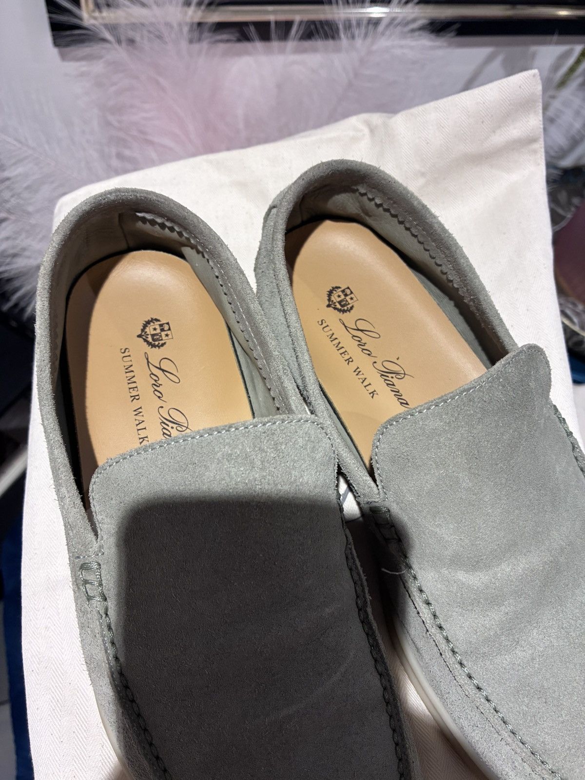 Loro Piana Loro piana grey summer walk uk 7 eu 41 Size US 8 / EU 41 - 2 Thumbnail