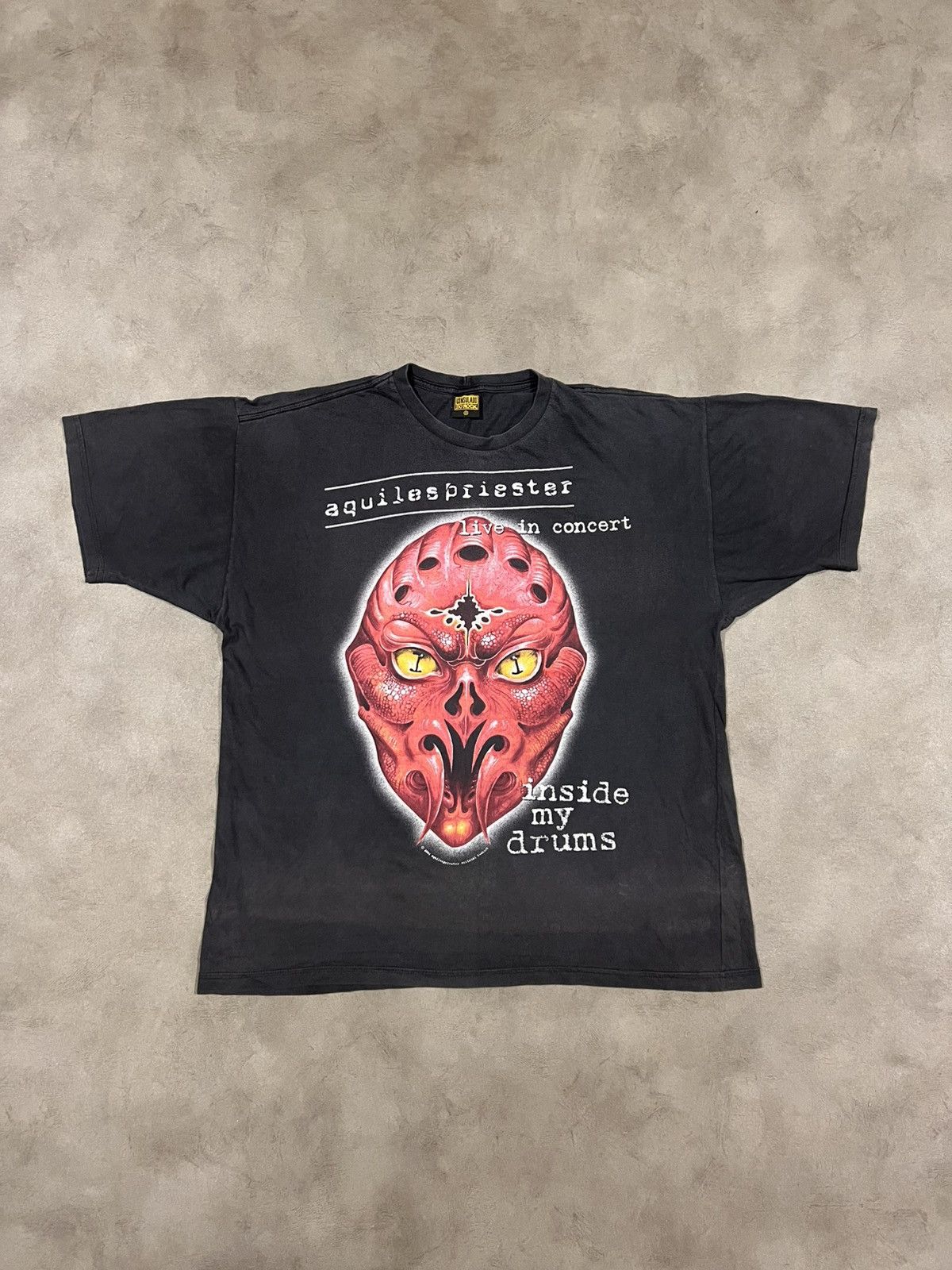 Band Tees Vintage Aquiles Priester 2004 Inside My Drums Band t-shirt Size US L / EU 52-54 / 3 - 2 Thumbnail