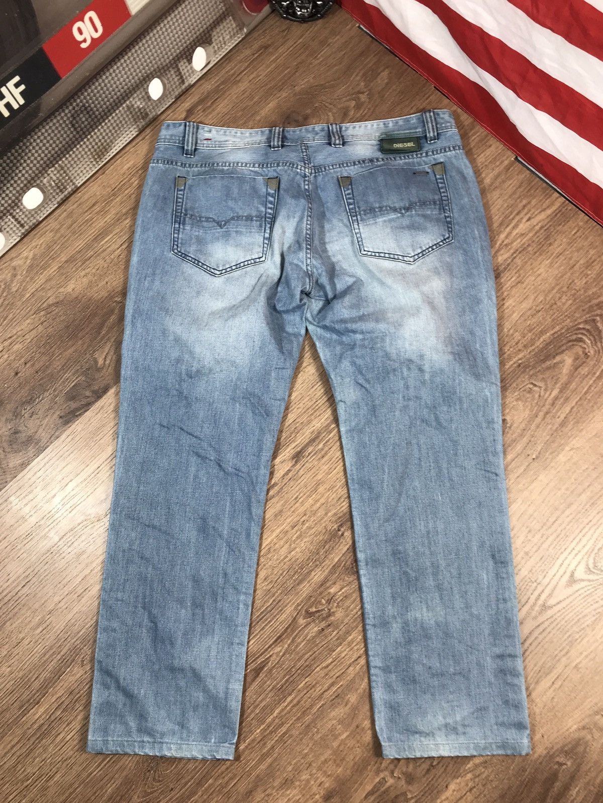 Diesel × Vintage Vintage Diesel Jeans Size US 42 / EU 58 - 9 Thumbnail