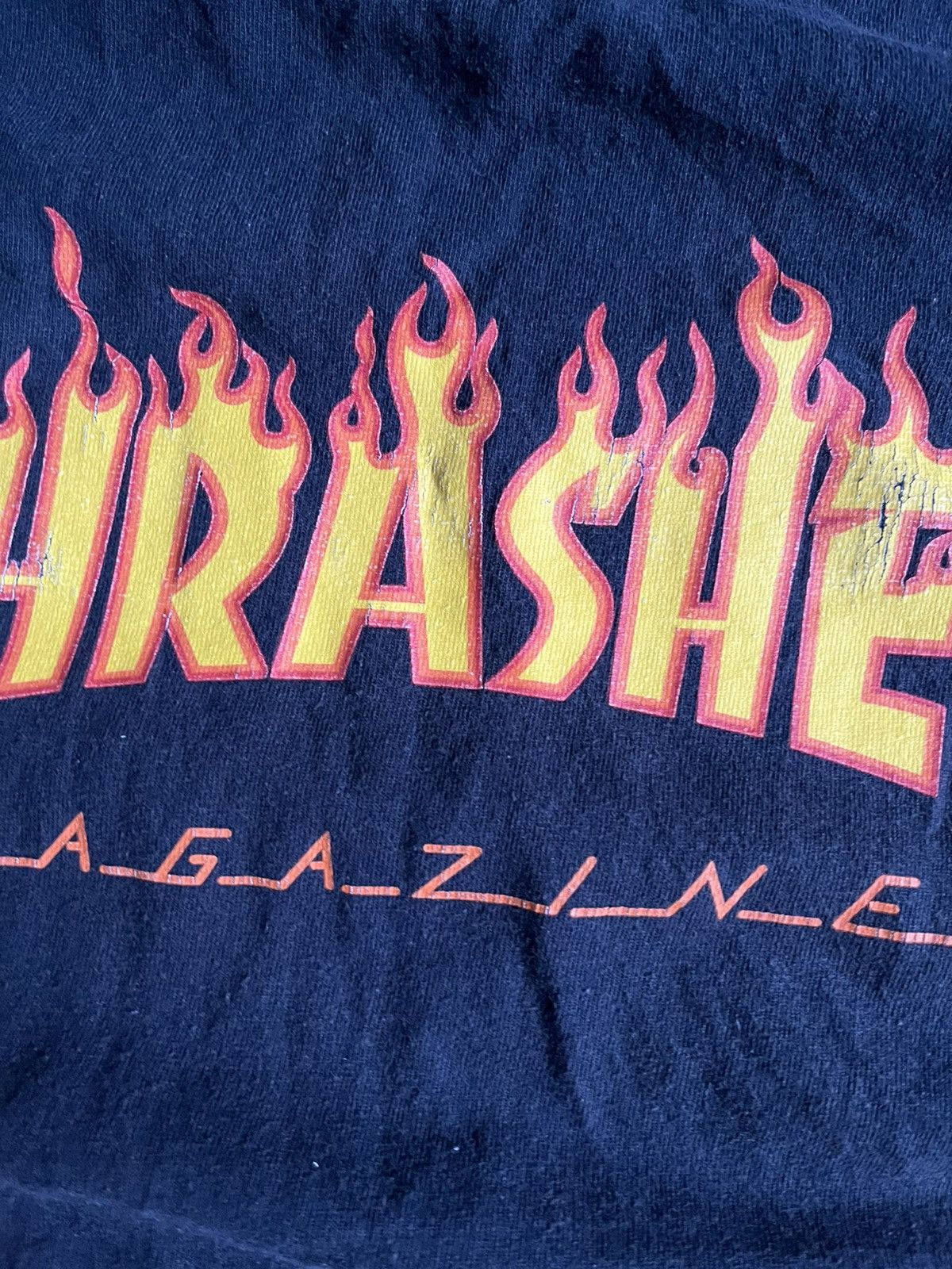 Thrasher × Vintage Vintage Thrasher Flame Logo Tee Size US M / EU 48-50 / 2 - 5 Thumbnail