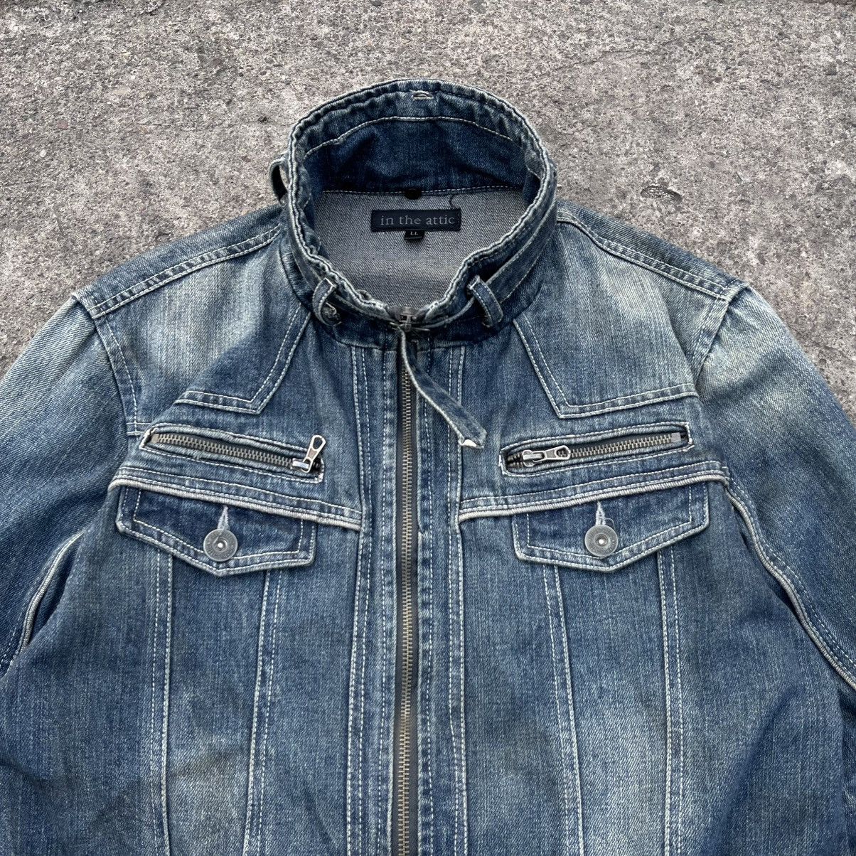 Le Grande Bleu (L.G.B.) In the attic bikers jacket Size US L / EU 52-54 / 3 - 3 Thumbnail