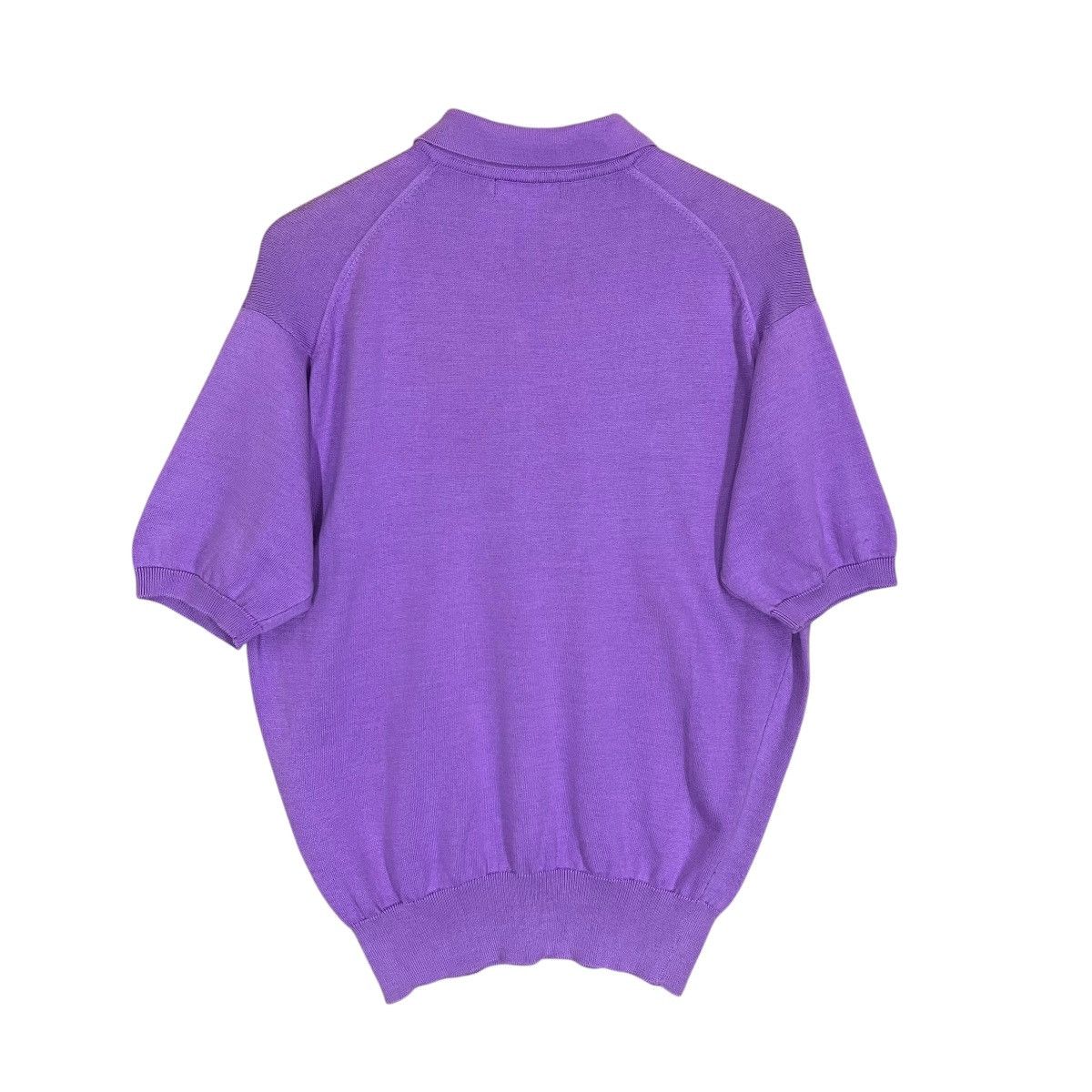 Issey Miyake Vintage 90’s Issey Miyake Shortsleeve Knitware Size US M / EU 48-50 / 2 - 8 Thumbnail
