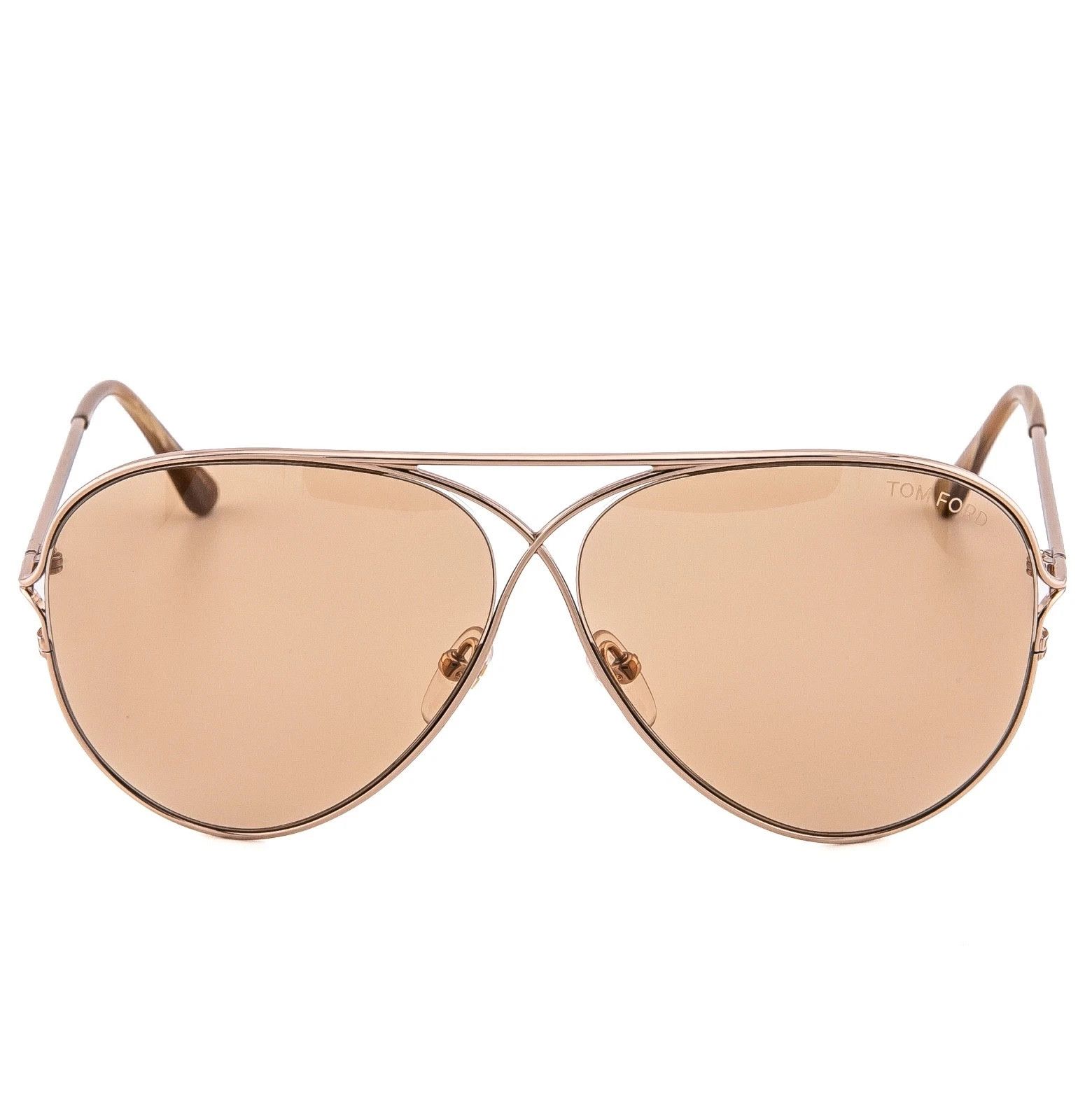 Tom Ford TOM FORD TOM N4 28E Rose Gold Sunglasses FT0488 0488 Size ONE SIZE - 2 Thumbnail