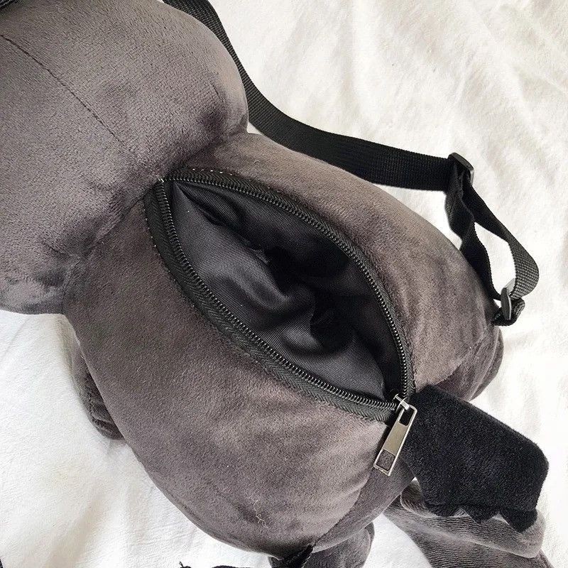 Other Rare Black Pikachu Plush Backpack Bag Size ONE SIZE - 6 Thumbnail