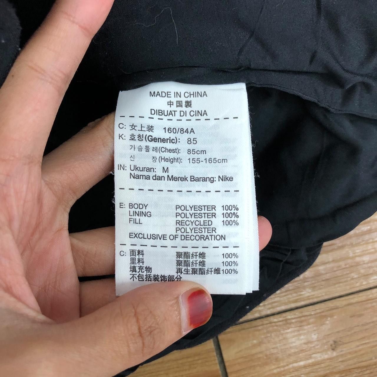 Nike NIKE GOLF SWOOSH Puffer Black Windbreaker Jacket Bomber Size M / US 6-8 / IT 42-44 - 5 Thumbnail