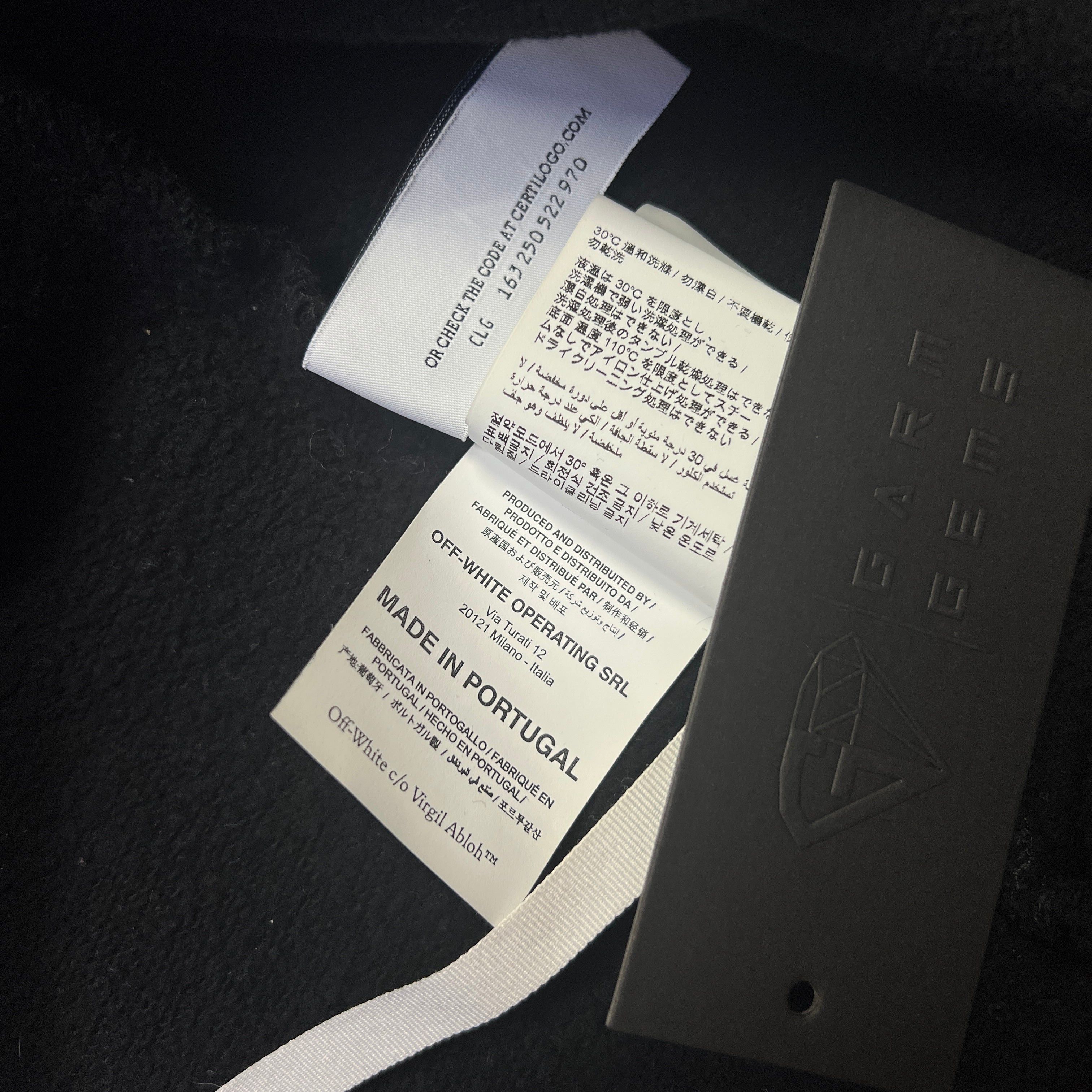 Off-White Off-White Sprayed Caravaggio Arrows Sweatshirt Size US XL / EU 56 / 4 - 9 Thumbnail