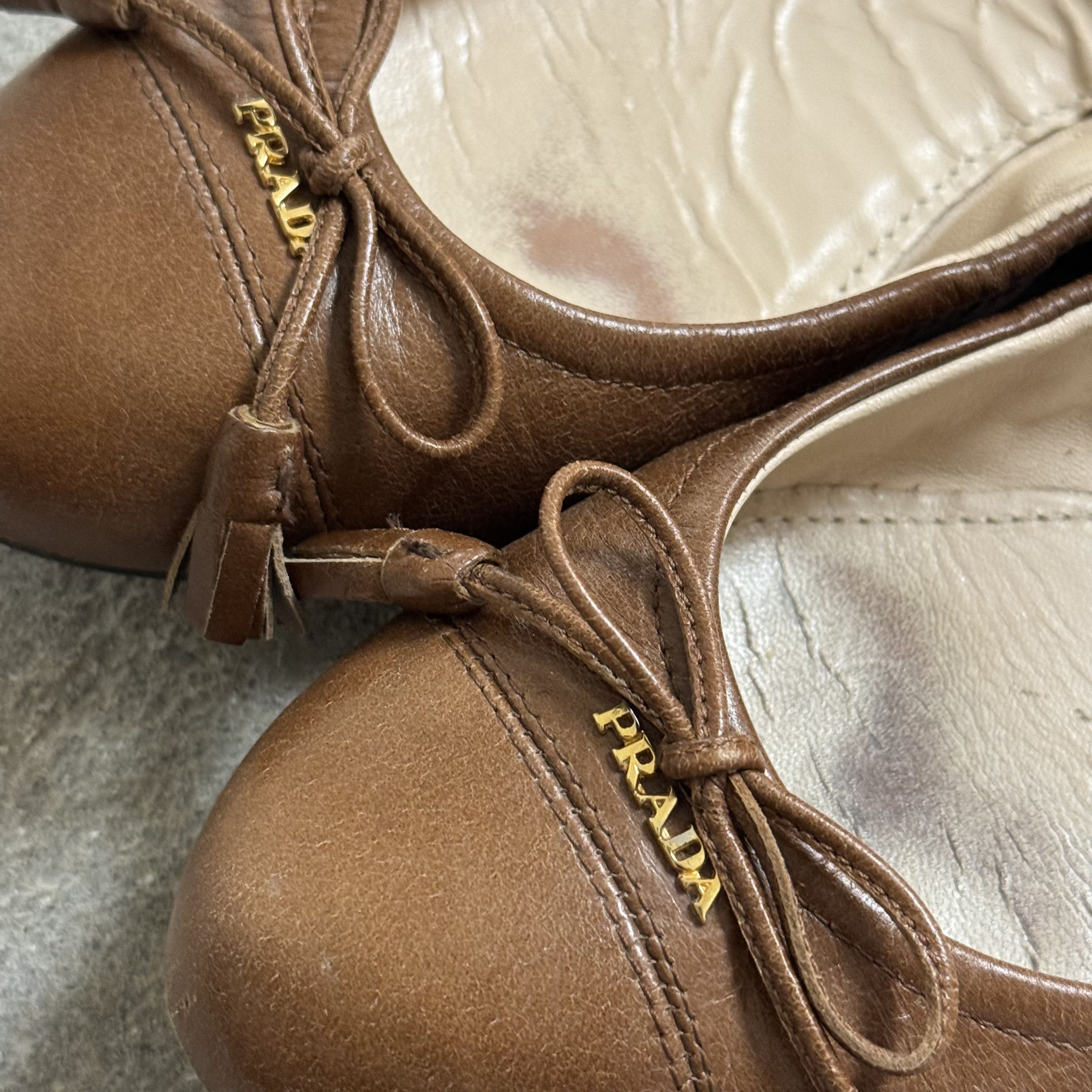 Prada Prada Ballet Shoes Size US 7.5 / IT 37.5 - 2 Thumbnail