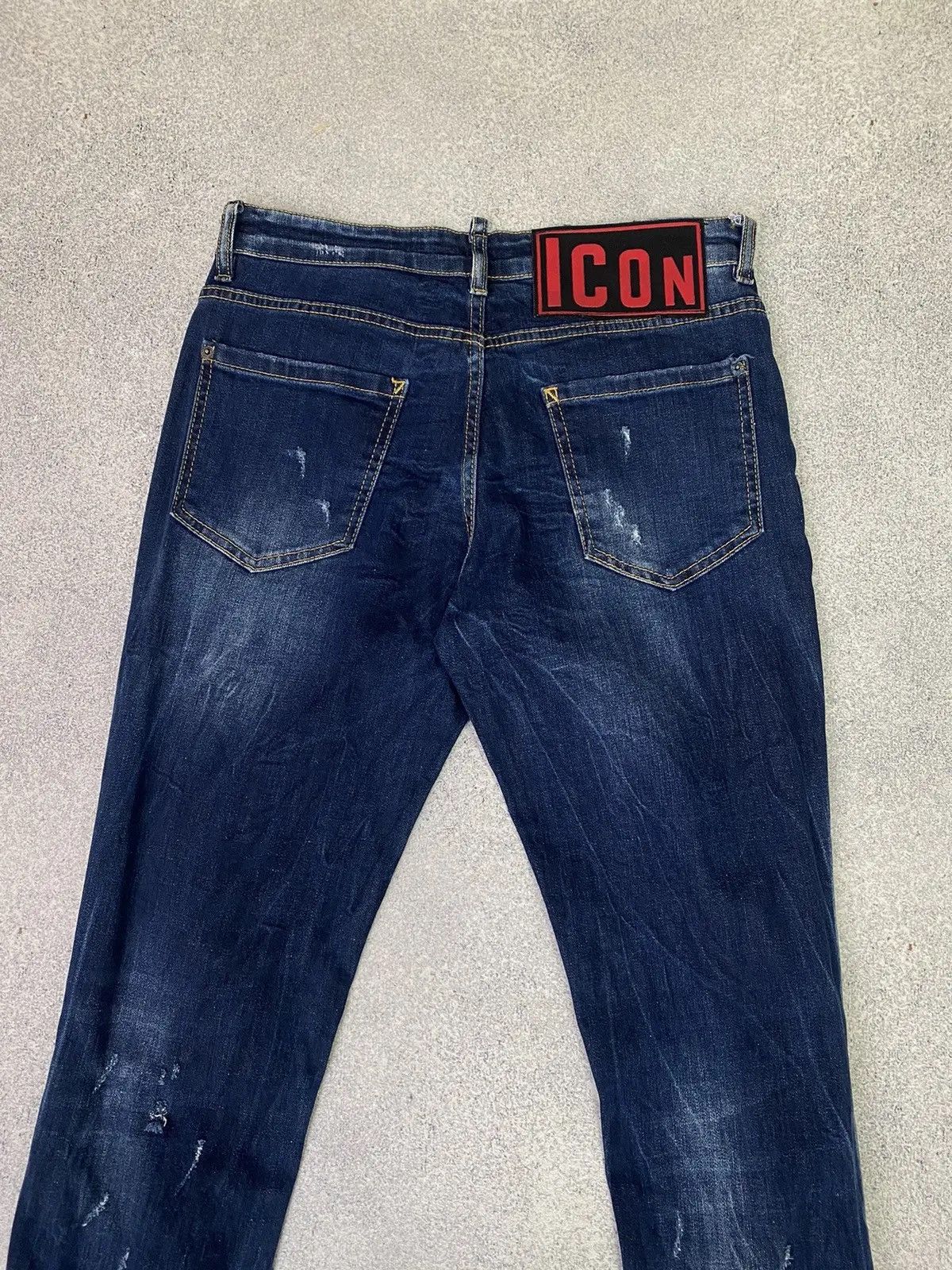 Designer × Dsquared2 × Vintage Vintage Dsquared2 Denim Blue Luxury Jeans Size US 31 - 12 Thumbnail