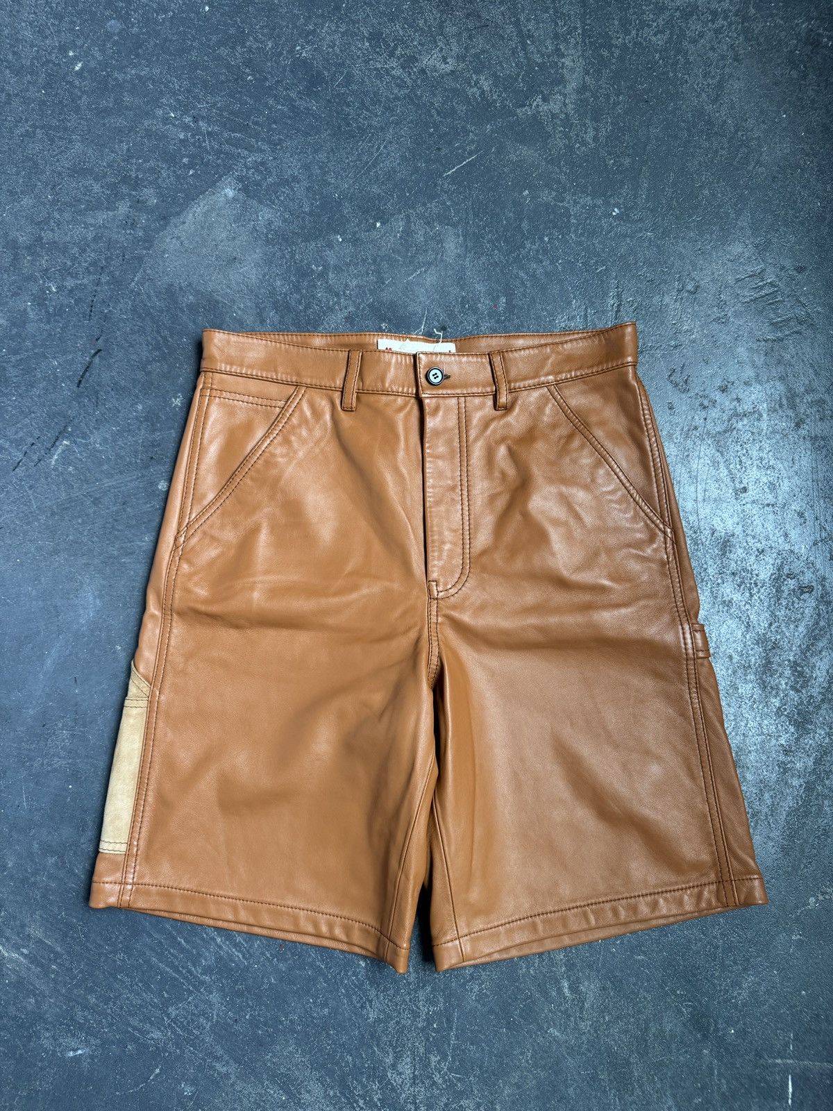 Marni Marni Leather shorts Size US 34 / EU 50 - 1 Thumbnail