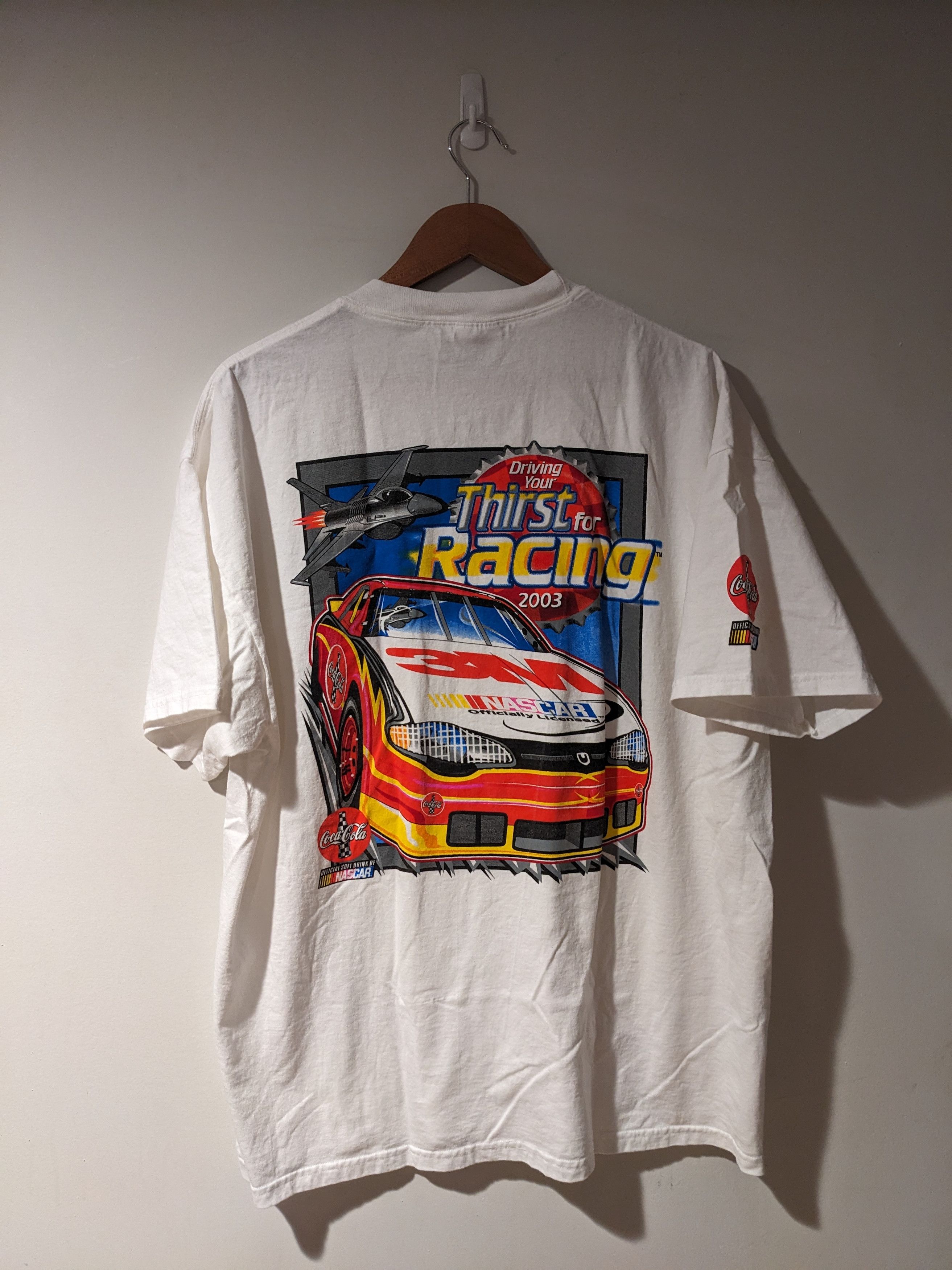 Vintage 2003 Nascar Chase Authentic Coca Cola Drivin T-Shirt