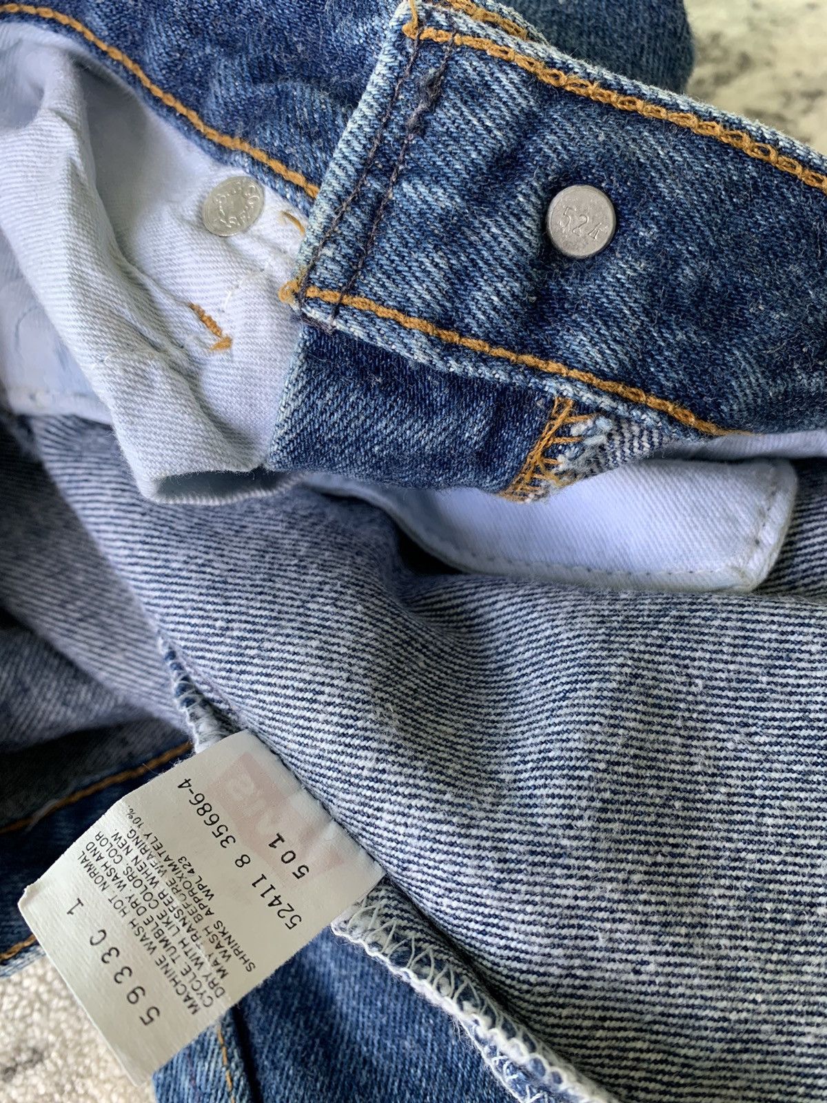 Levi's × Vintage Late 80s Early 90s Levis 501xx Size US 26 / EU 42 - 13 Thumbnail