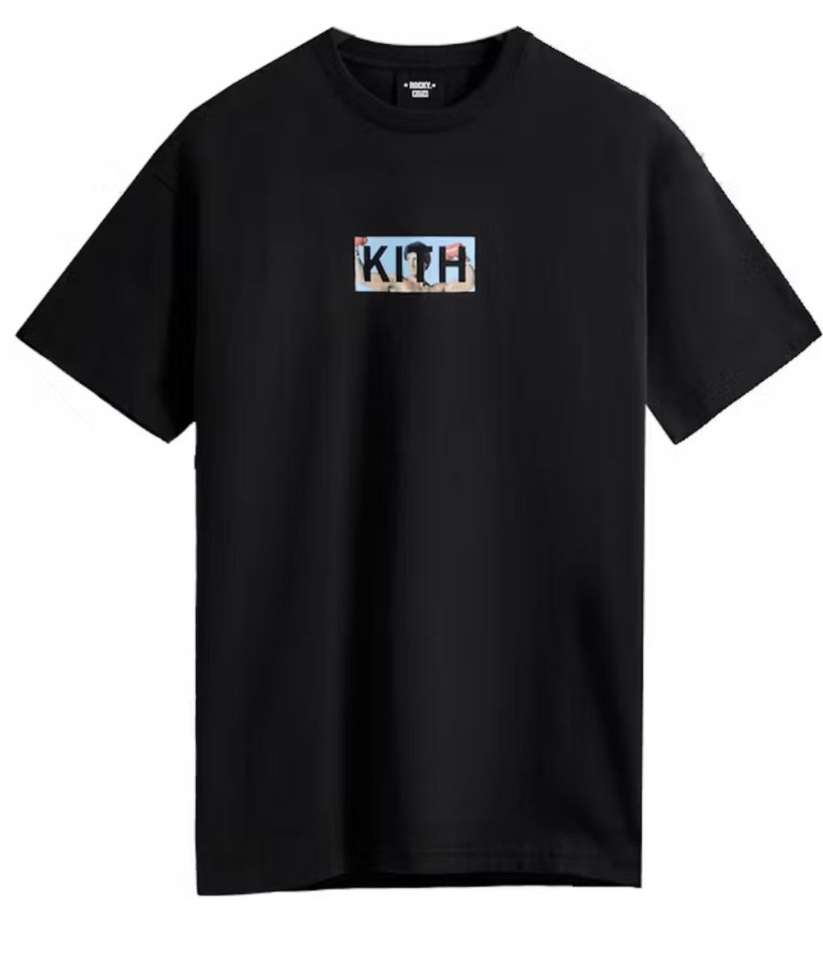 L【在庫あり】 KITH 22SS ROCKY 5 VINTAGE BOX LOGO TEE Kith Rocky IV Vintage Tee Black Men's - SS22 - US