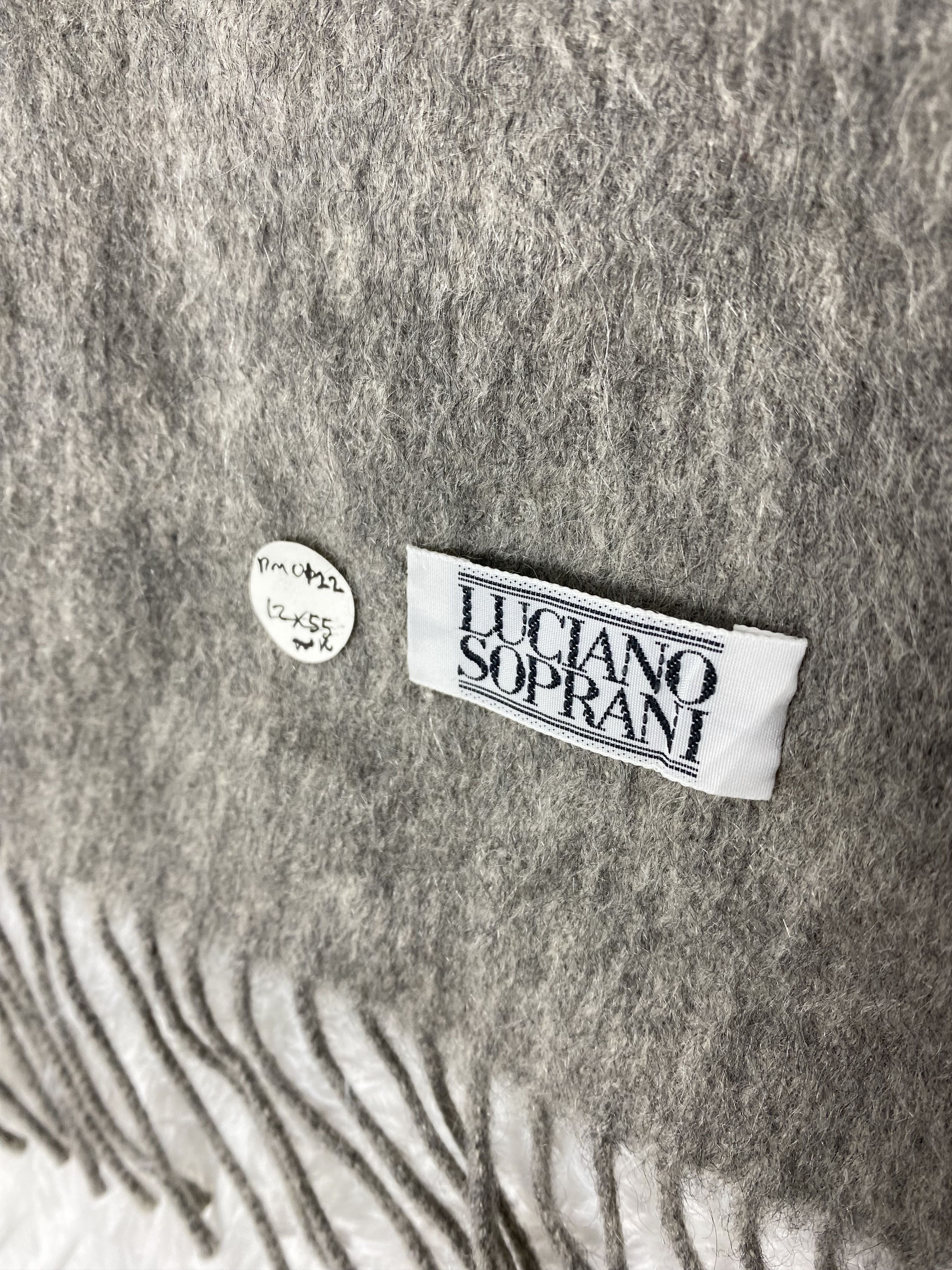 Japanese Brand × Vintage Vintage Luciano Soprani Scarf / Muffler Neckwear PM0122 Size ONE SIZE - 2 Thumbnail