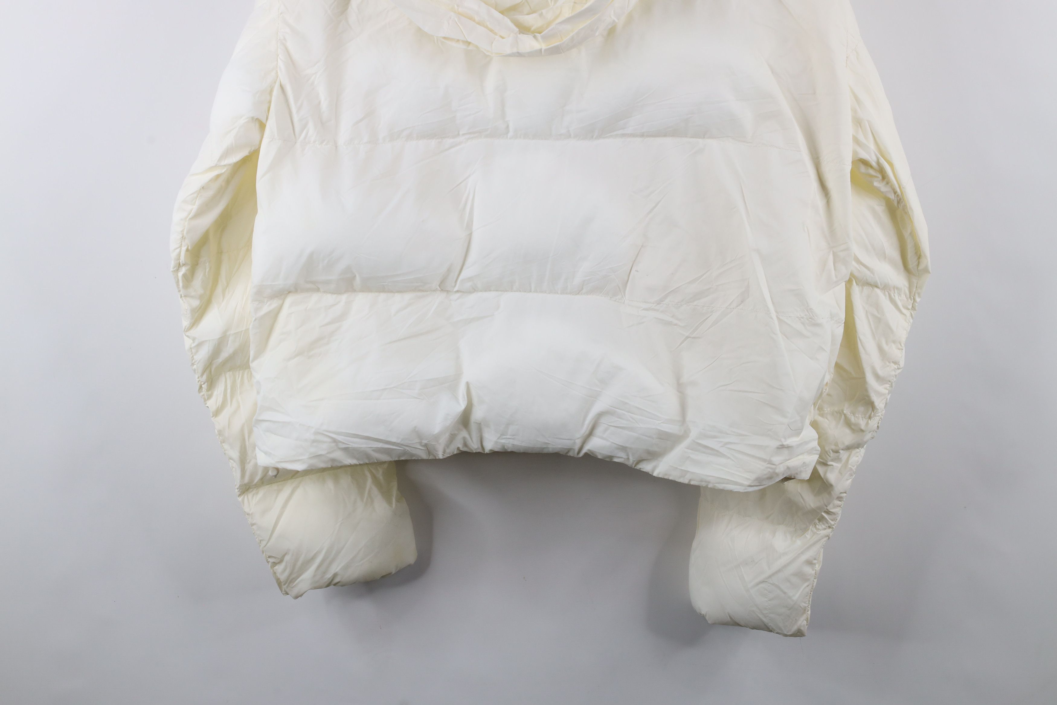 Fabletics × Vintage Fabletics Cropped Fit Beatrix Puffer Jacket White Hooded Size XL / US 12-14 / IT 48-50 - 14 Thumbnail