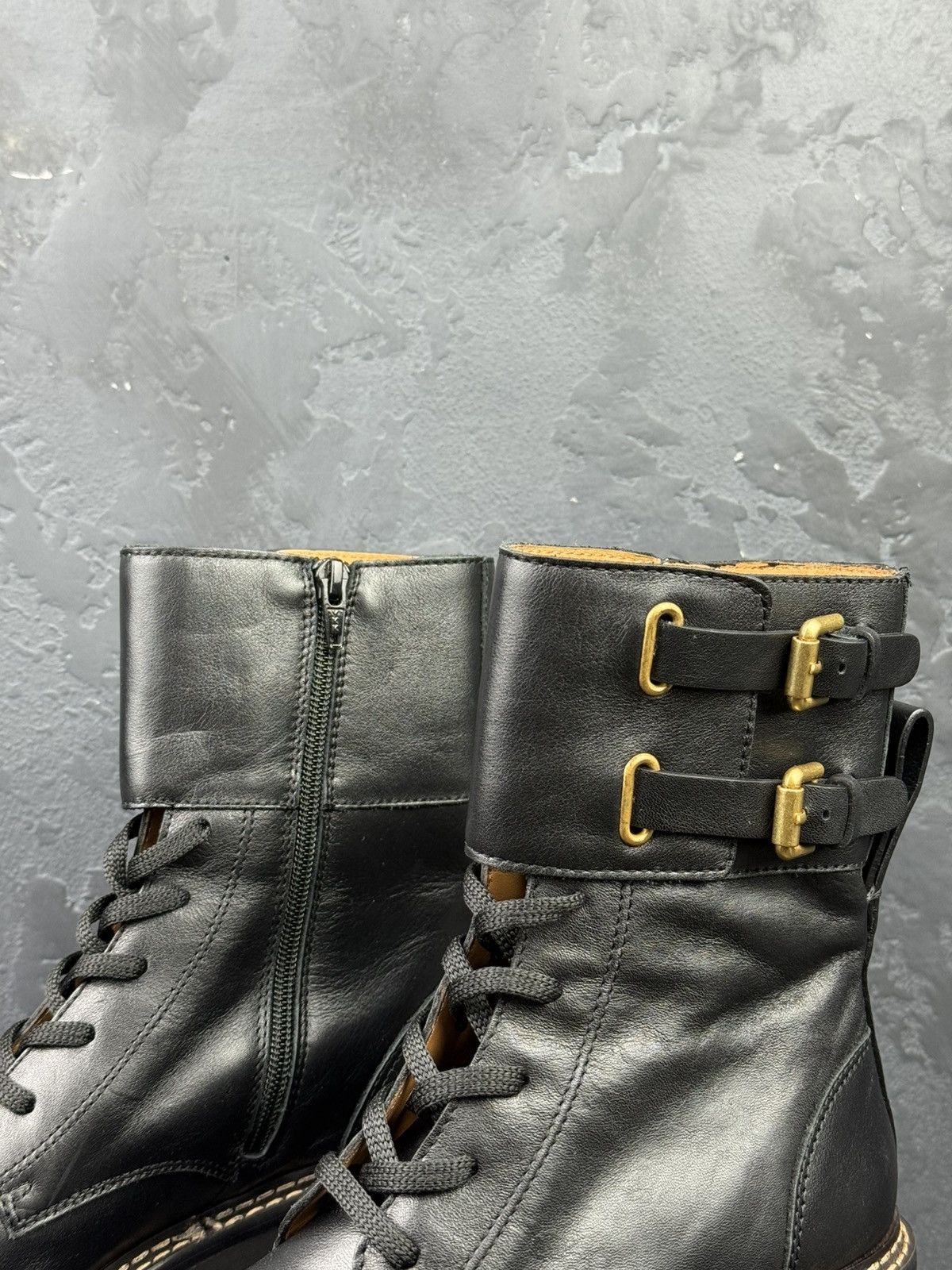 See by Chloe See by Chloé Mallory Women’s Lace Up Boots Size US 9 / IT 39 - 2 Thumbnail