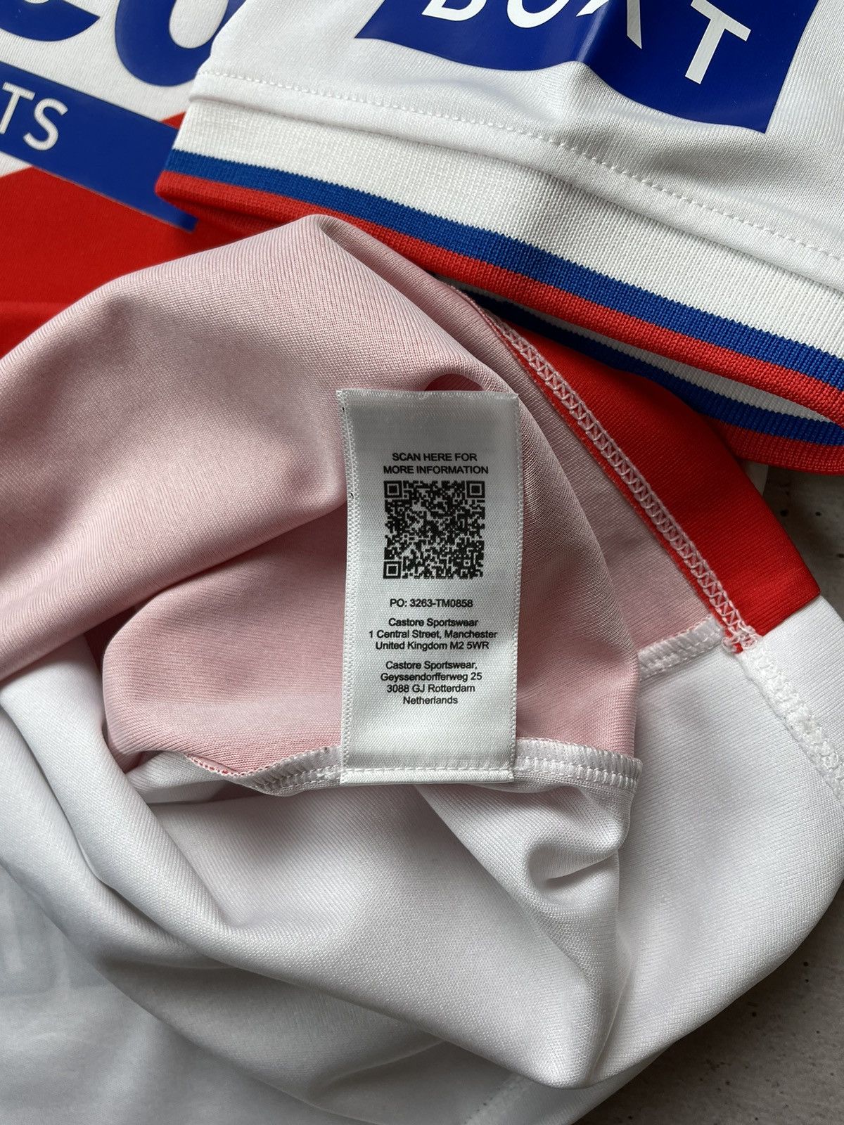 Castore Castore Glasgow Rangers Soccer Jersey Size M Size US M / EU 48-50 / 2 - 8 Thumbnail