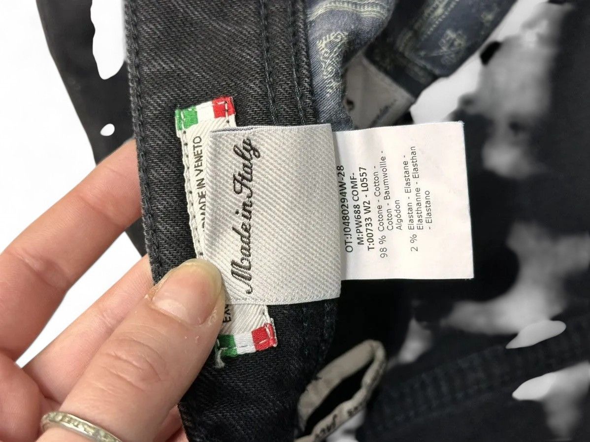 14th Addiction Jacob Cohen black denim jeans slim fit vintage style Size US 32 / EU 48 - 10 Thumbnail