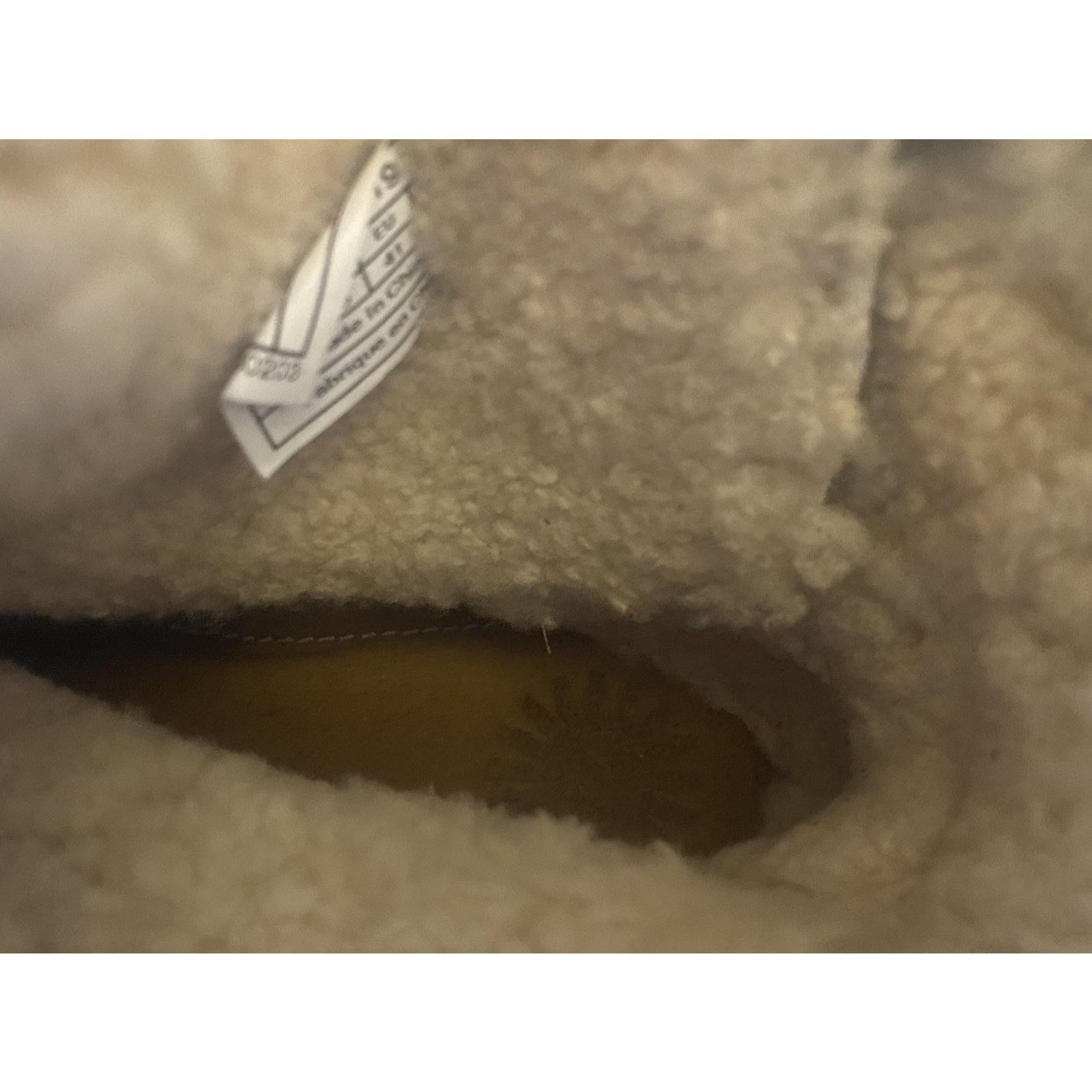 Ugg UGG Caspia 1932 tan leather lace-up boots sheepskin women 10 Size US 10 / IT 40 - 5 Thumbnail