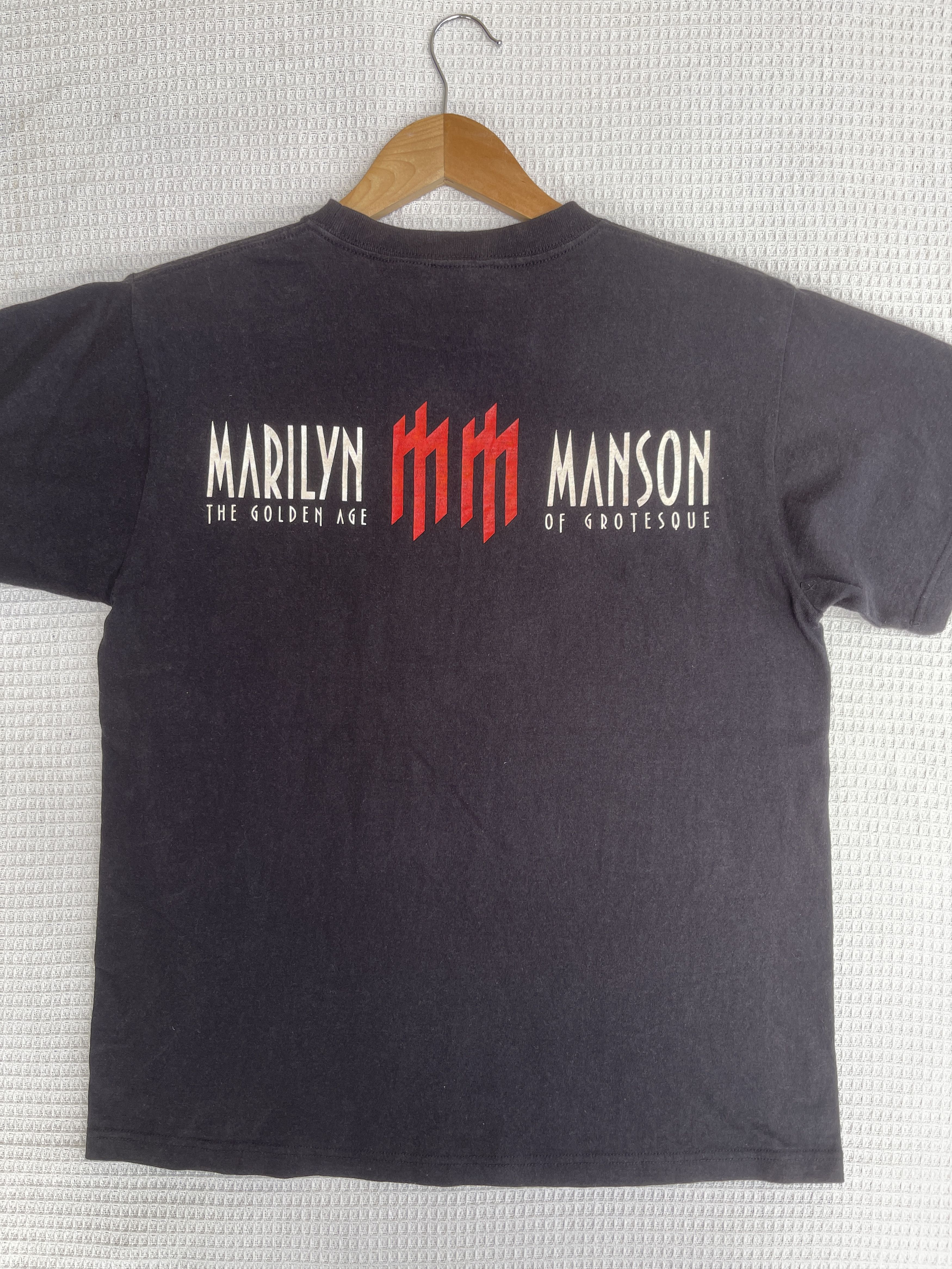 Marilyn Manson Last Drop🔥Rare🔥Vintage Marilyn Manson Band T-Shir Size US M / EU 48-50 / 2 - 10 Thumbnail