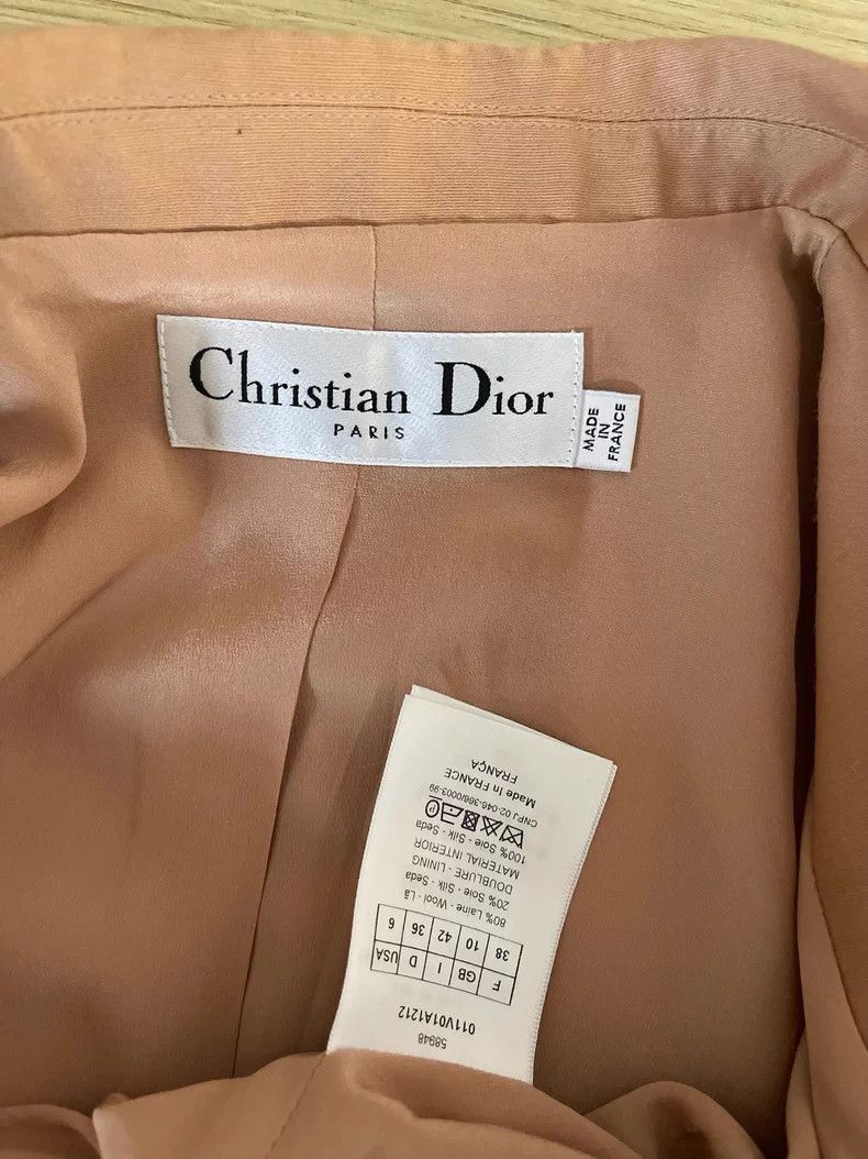 Dior Dior Rose-pink classic small suit Size XS / US 0-2 / IT 36-38 - 3 Thumbnail
