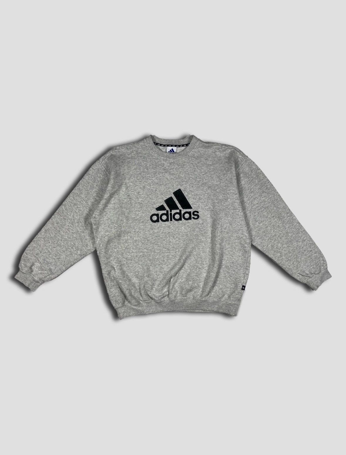 Vintage Adidas 80’s Big Logo Crewneck Vintage Sweatshirt Oversized Size US XL / EU 56 / 4 - 1 Thumbnail