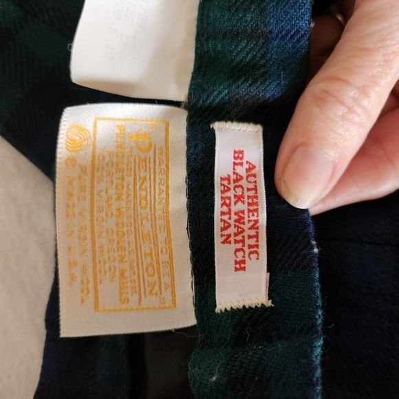 Pendleton Pendleton Authentic Black Watch Tartan Wool Lined Sz. 12 Dre Size 30" / US 8 / IT 44 - 9 Thumbnail