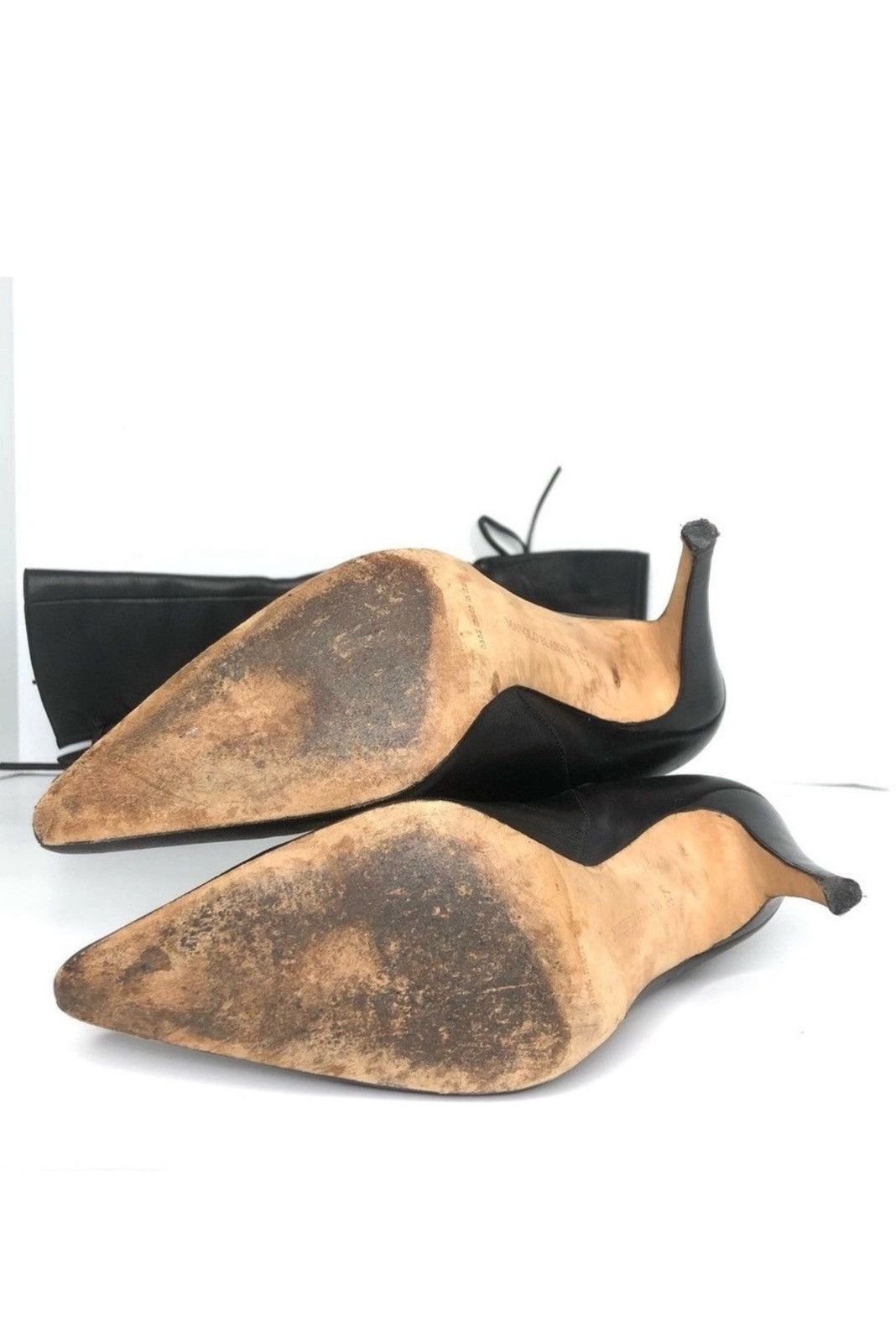 Manolo Blahnik Manolo Blahnik Cutout Heeled Boots Size US 7 / IT 37 - 6 Thumbnail