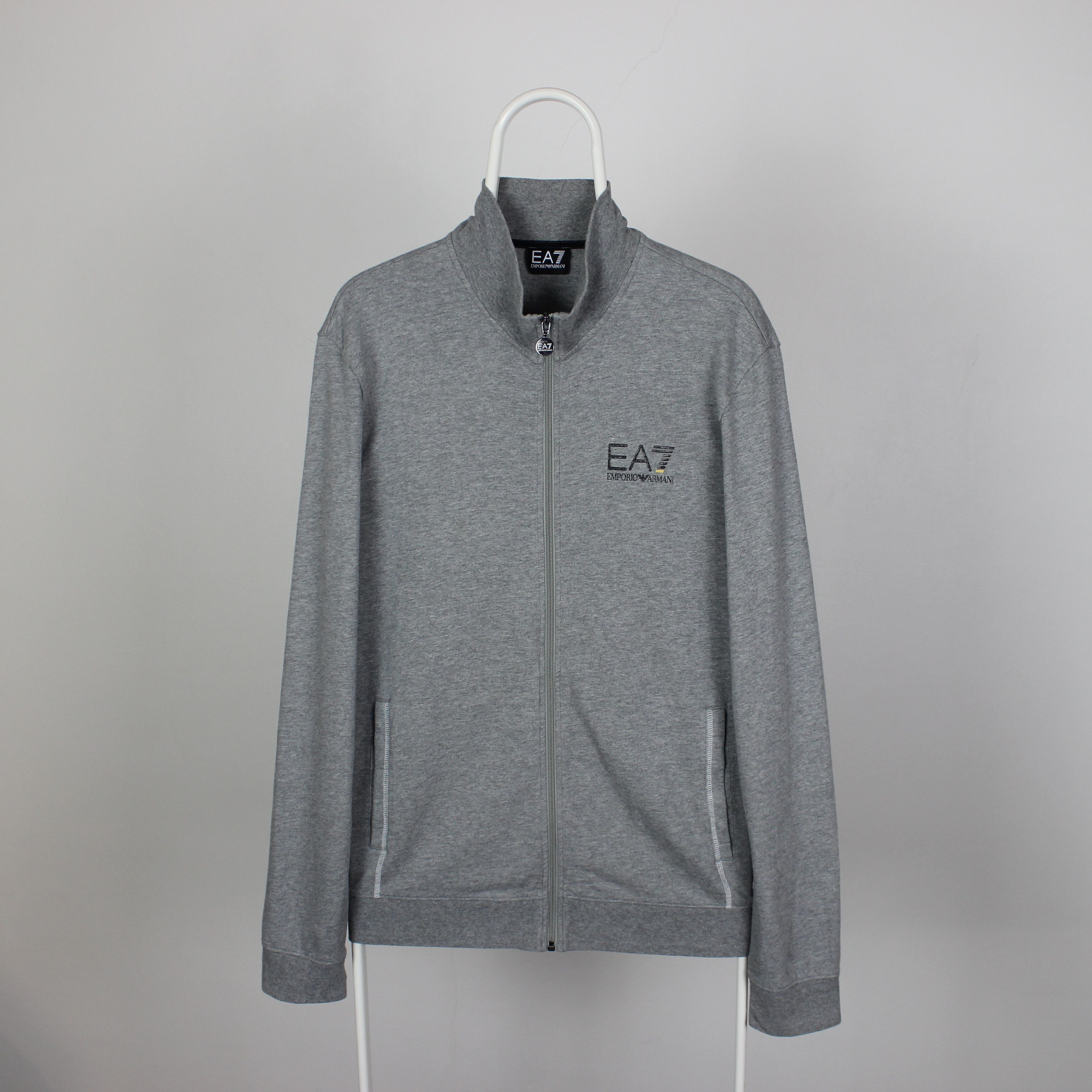 Emporio Armani EA Emporio Armani sweatshirt men zip L XL gray Size US XL / EU 56 / 4 - 3 Thumbnail