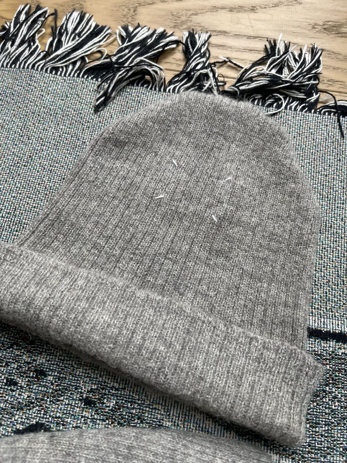 Maison Margiela Maison Margiela Early 00s Reconstructed Wool Scarf & Beanie Size ONE SIZE - 8 Thumbnail