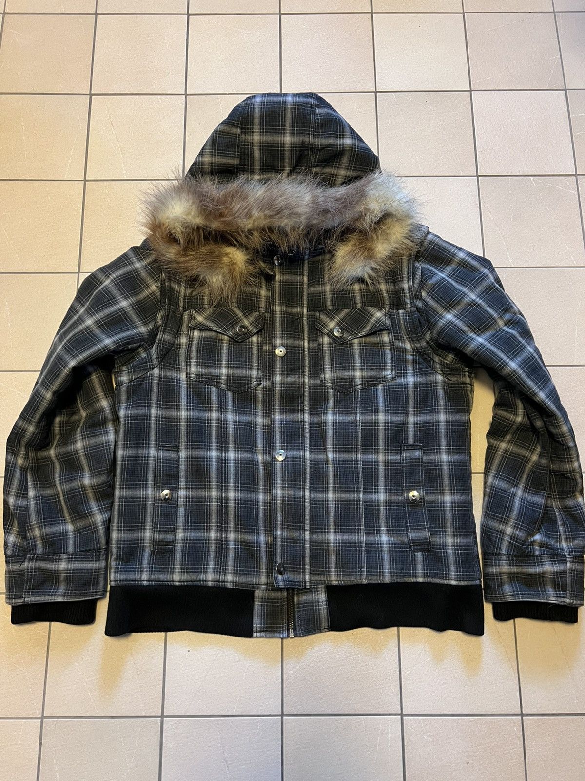 Tornado Mart Japanese 2000s vintage down jacket Size US M / EU 48-50 / 2 - 1 Thumbnail
