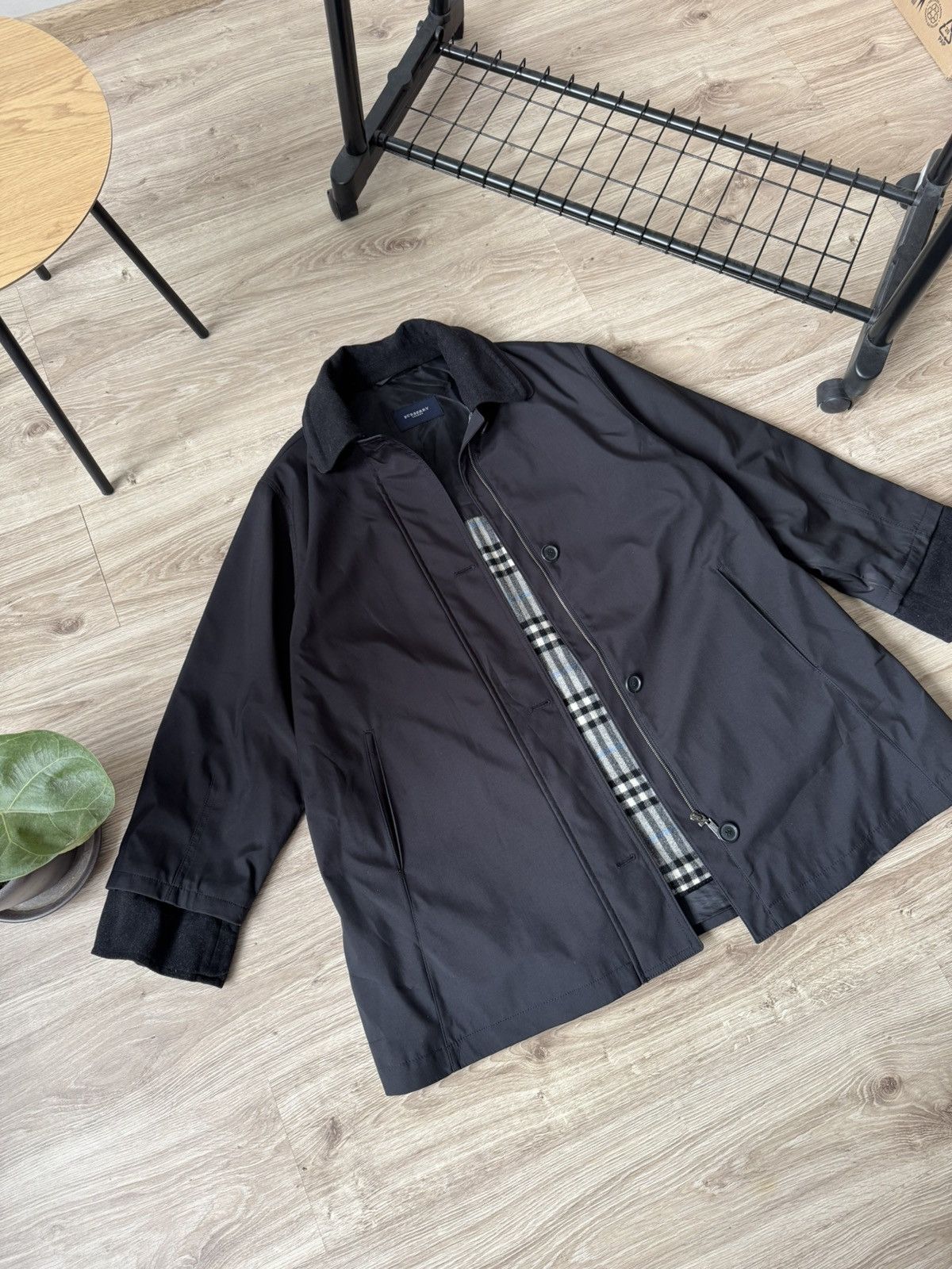 Burberry Vintage Burberry 2 in 1 Nova Check Wool Coat Jacket Size M / US 6-8 / IT 42-44 - 5 Thumbnail