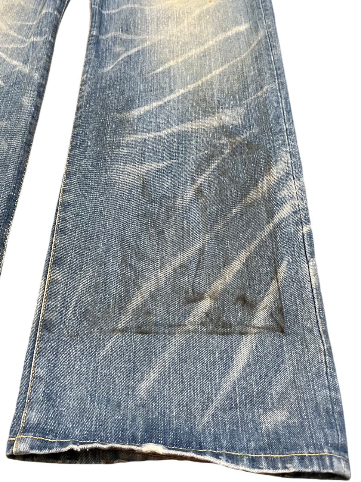 Body Glove Vintage Body Glove Clawmark Ripped Baggy Denim Size US 36 / EU 52 - 2 Thumbnail