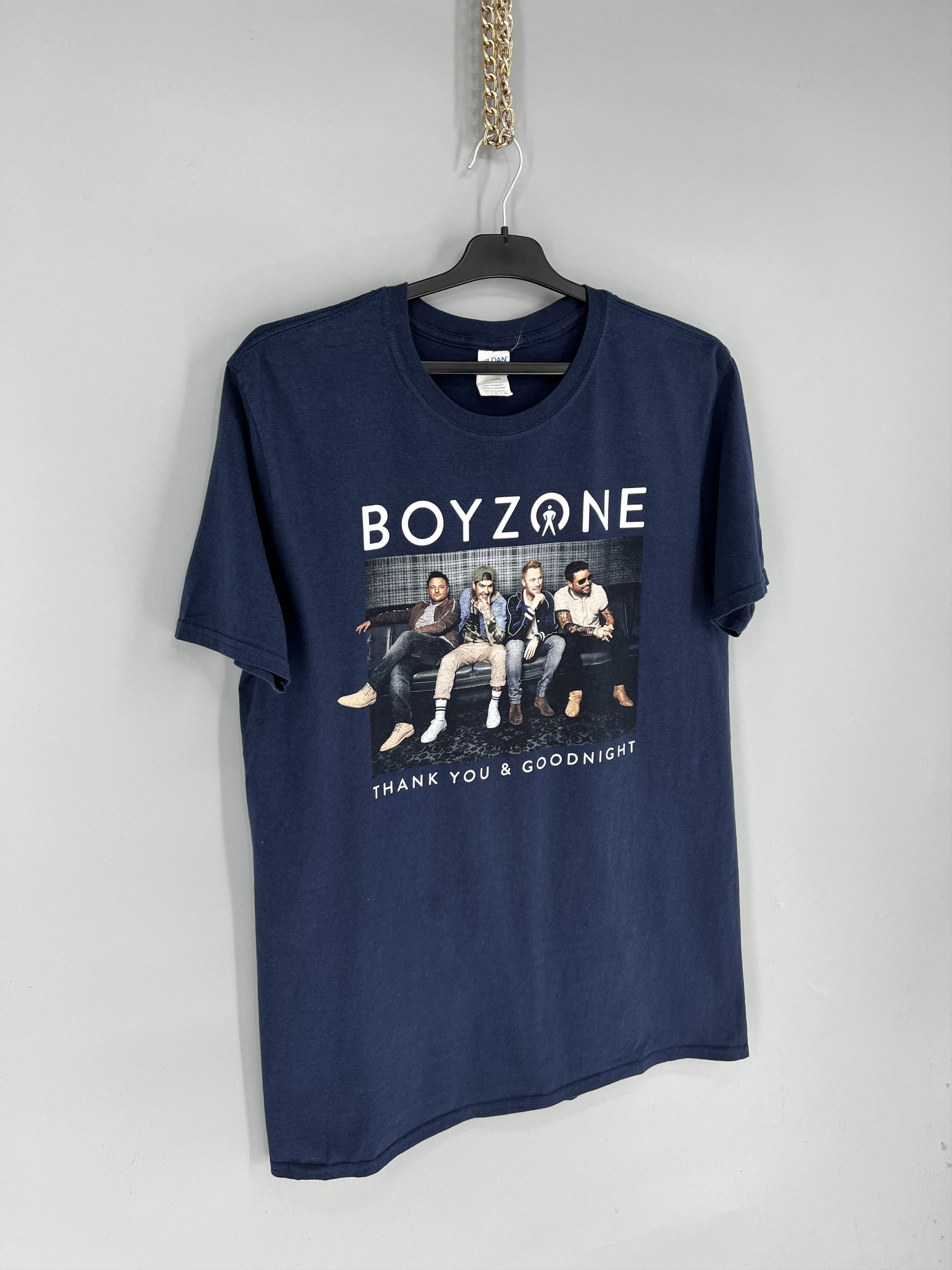 Band Tees Vintage Y2K Boyzone T-Shirt Live By Request Tour Tee Size US L / EU 52-54 / 3 - 2 Thumbnail